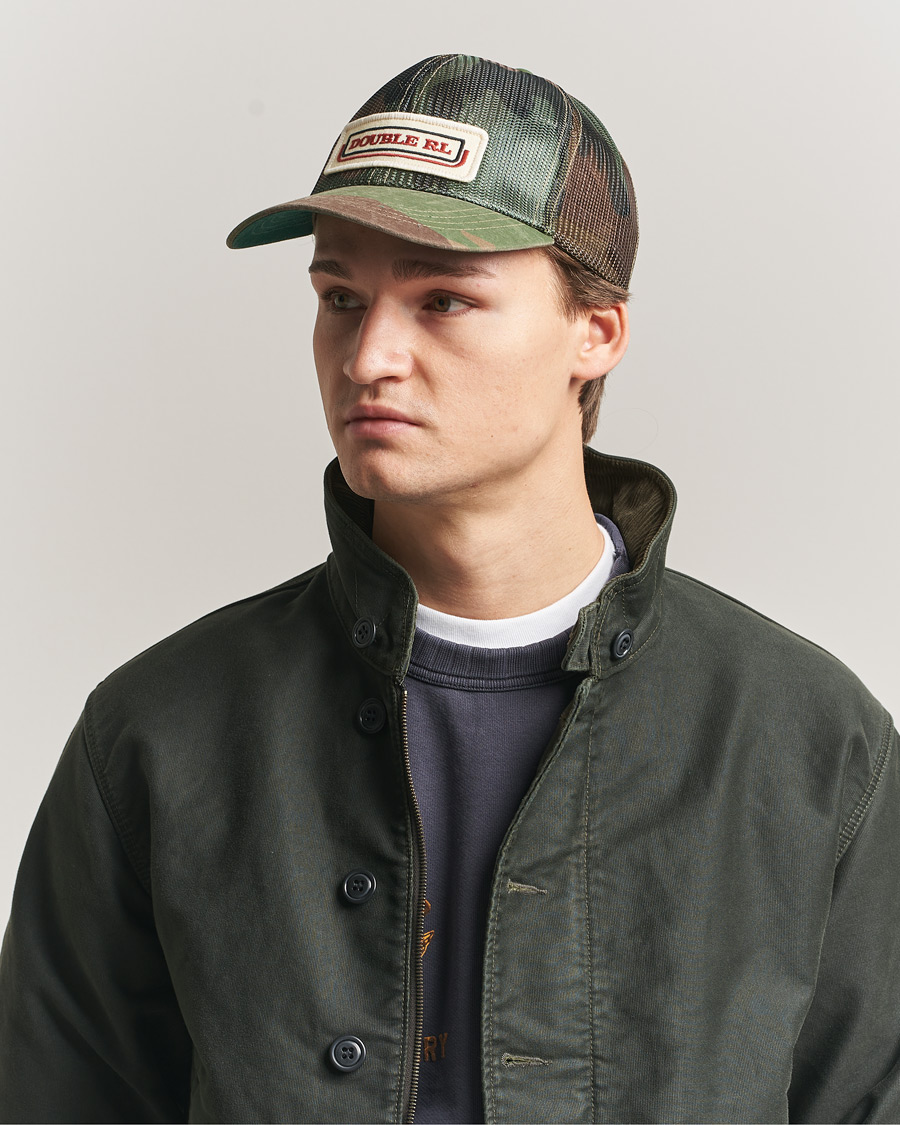 Homme | Bobs Et Casquettes | RRL | Ball Cap Woodland Camo