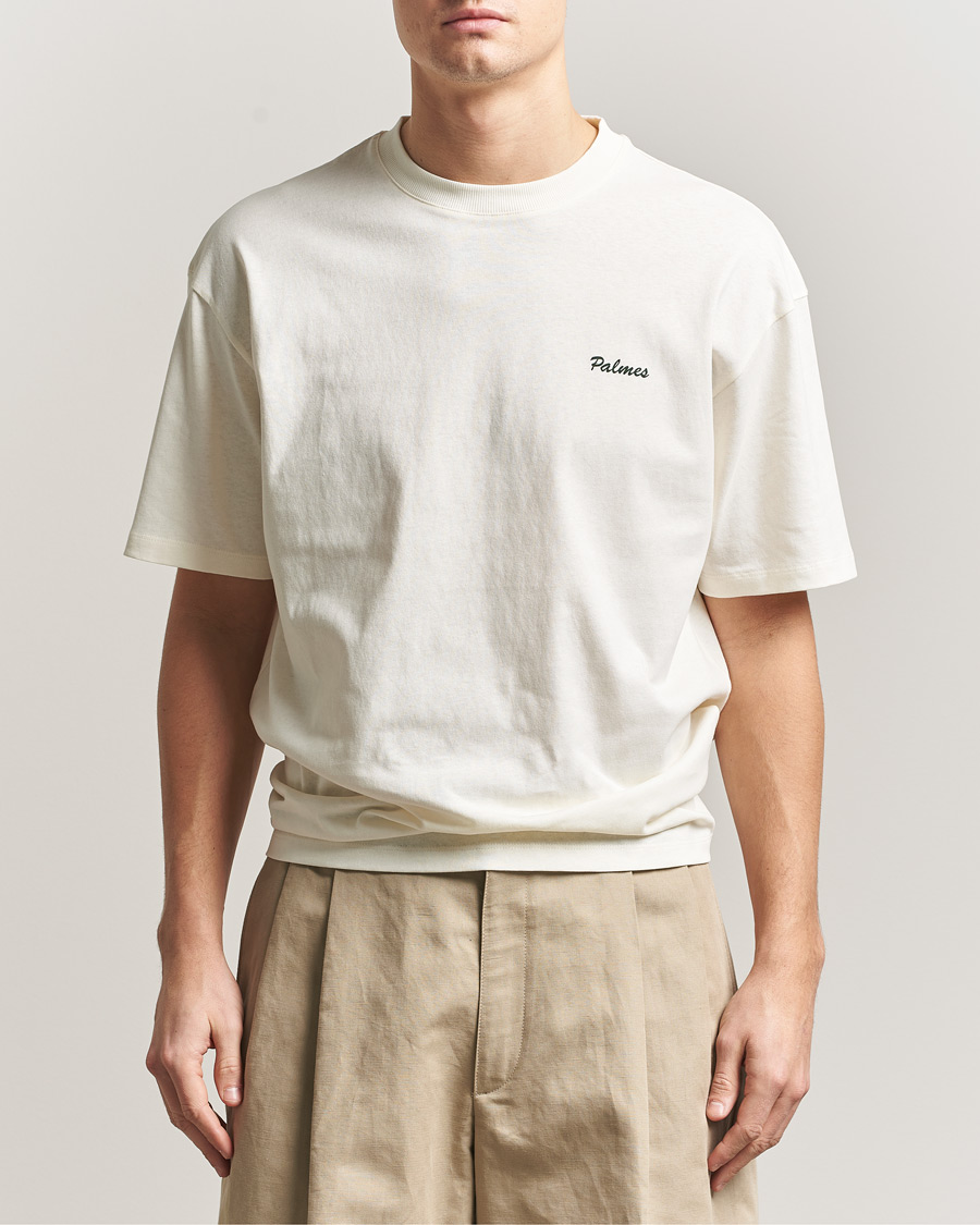 Homme | T-shirts | Palmes | Stitch T-Shirt Off White