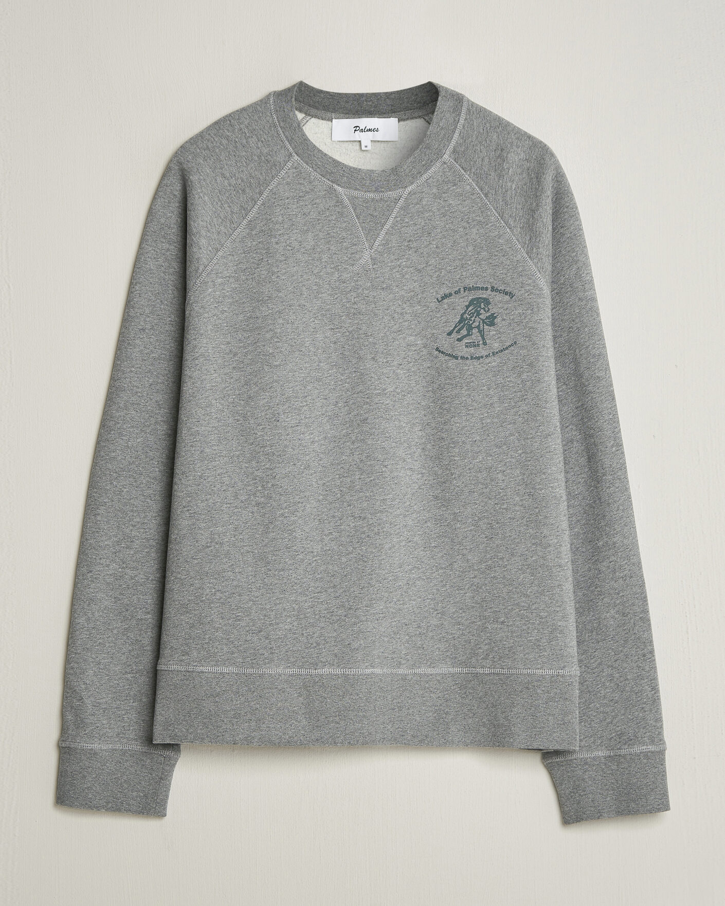 Homme | Pulls Et Tricots | Palmes | Lake Raglan Sweatshirt Grey Melange