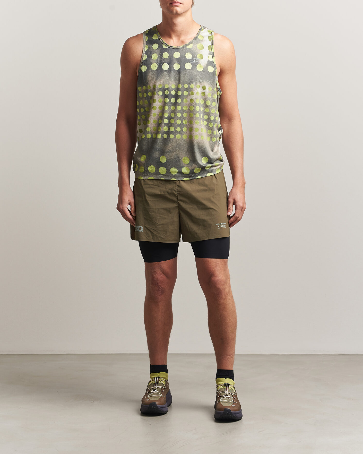 Homme | T-shirts | Pas Normal Studios | TKO Balance Singlet Moss Green