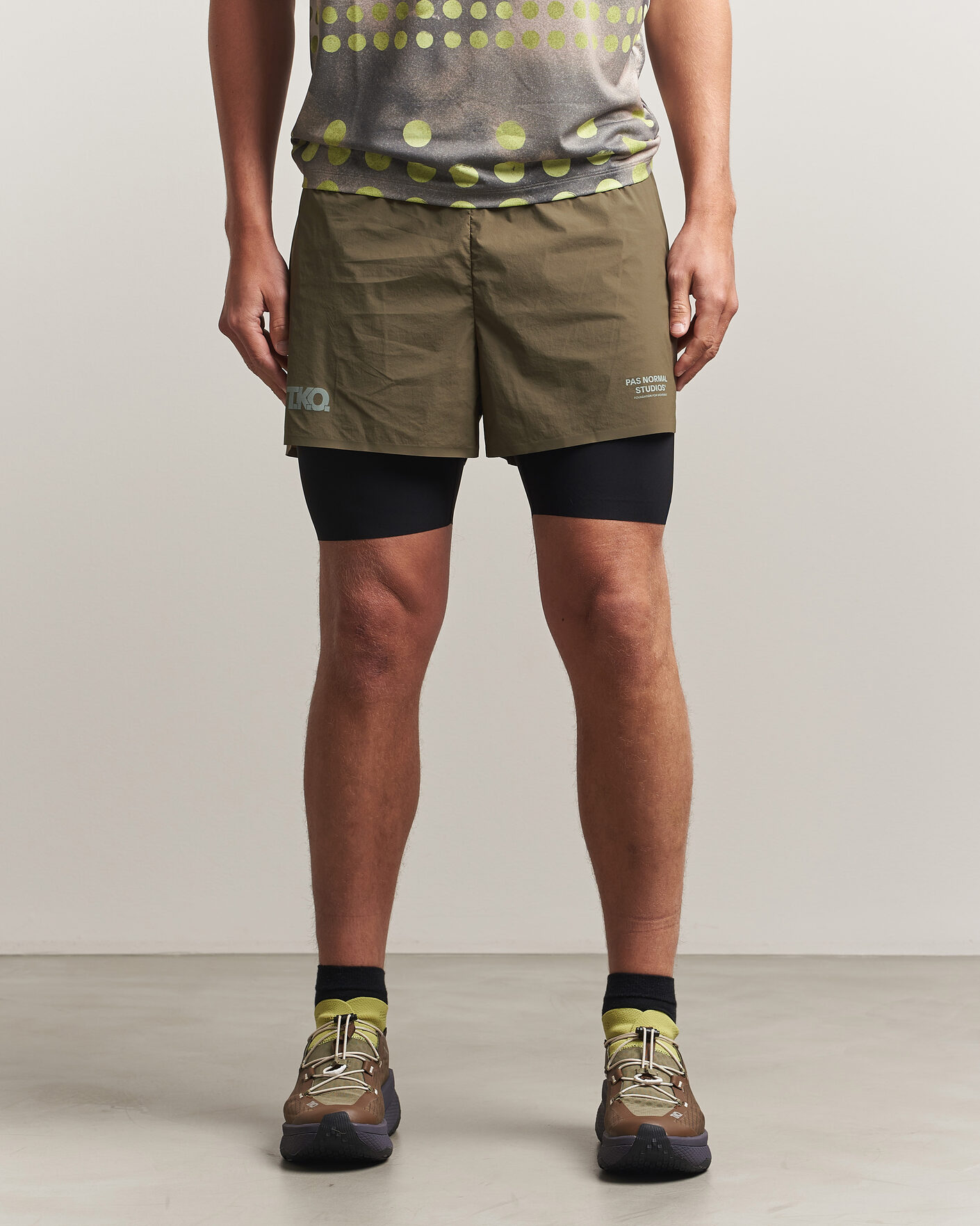 Homme | Shorts | Pas Normal Studios | TKO Balance 2-in-1 Shorts Dark Stone