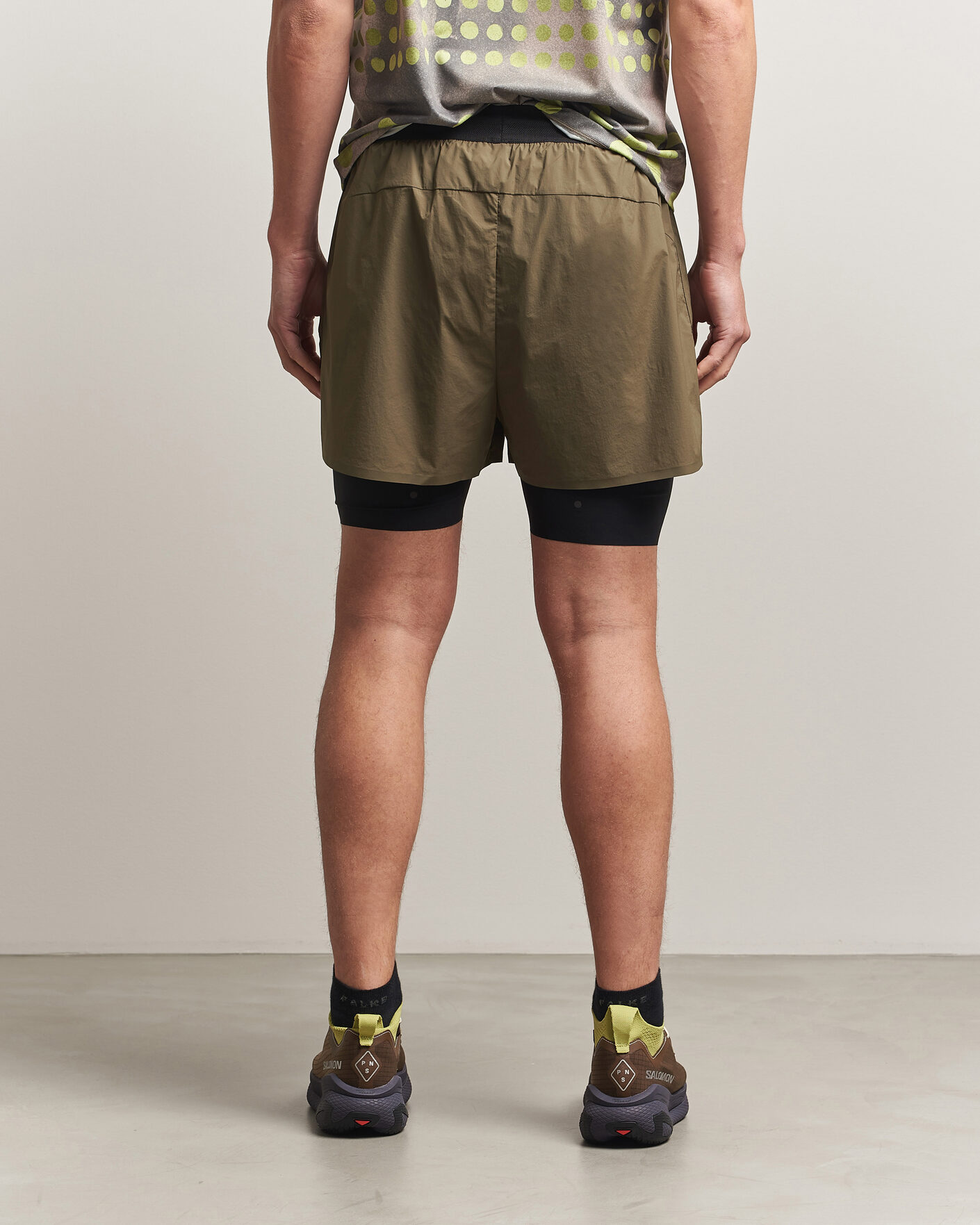 Homme | Shorts | Pas Normal Studios | TKO Balance 2-in-1 Shorts Dark Stone