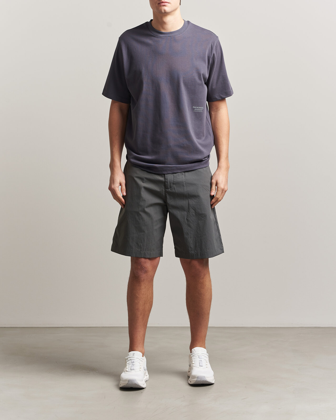 Homme | T-shirts | Pas Normal Studios | Off Race T-Shirt Steel