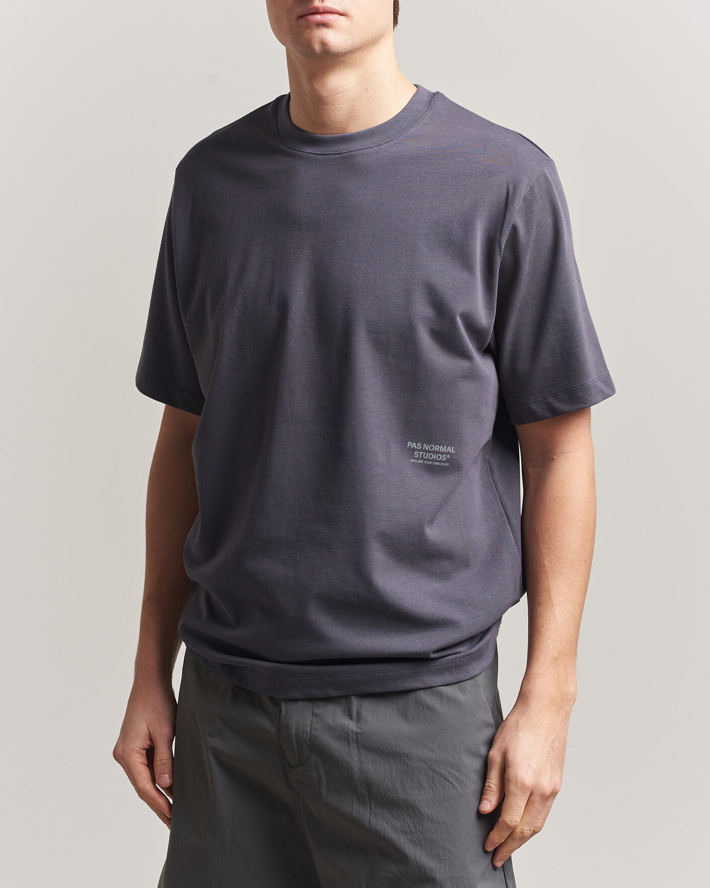 Homme | T-shirts | Pas Normal Studios | Off Race T-Shirt Steel
