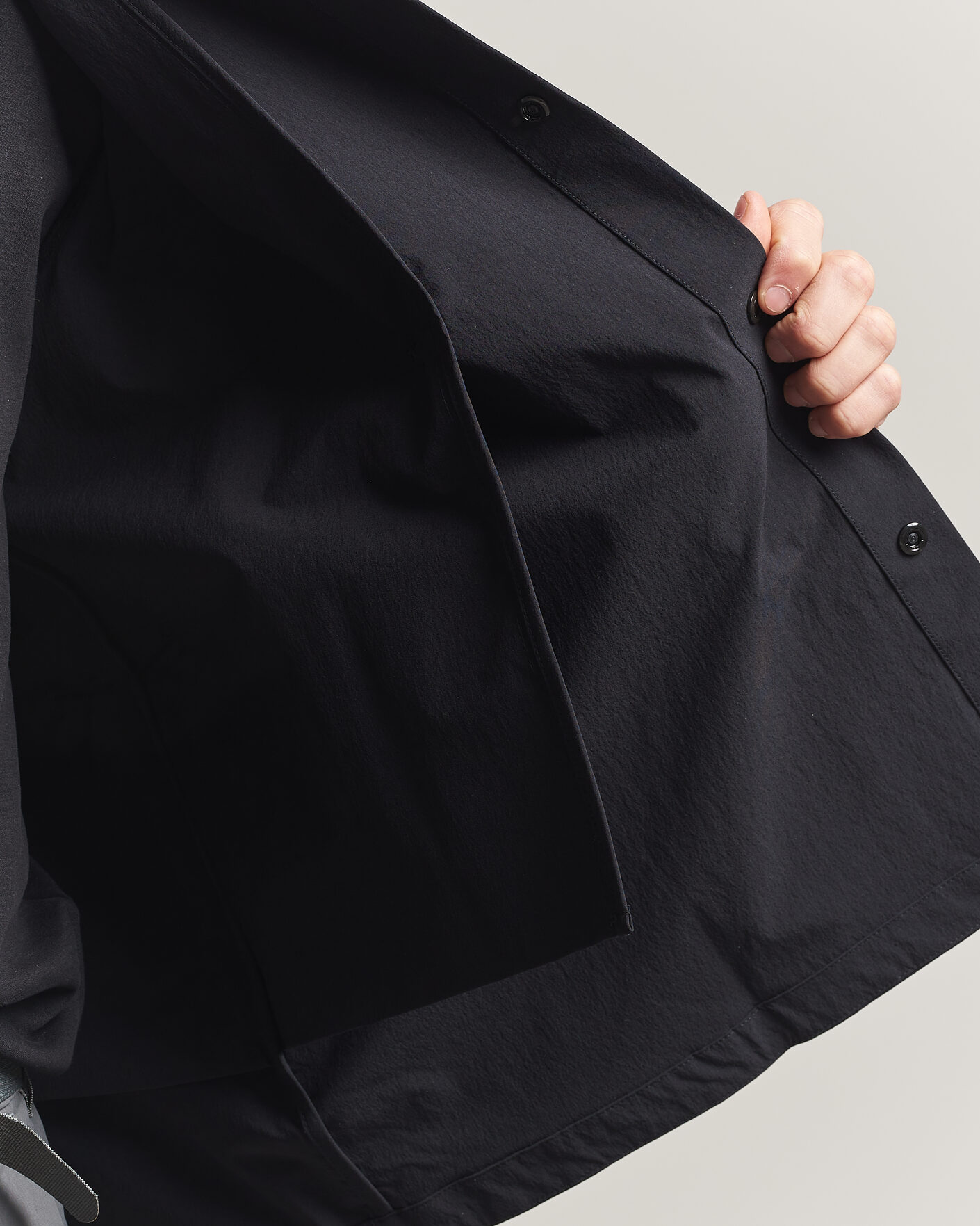 Homme | Chemises | Pas Normal Studios | Off Race Tech Overshirt Black