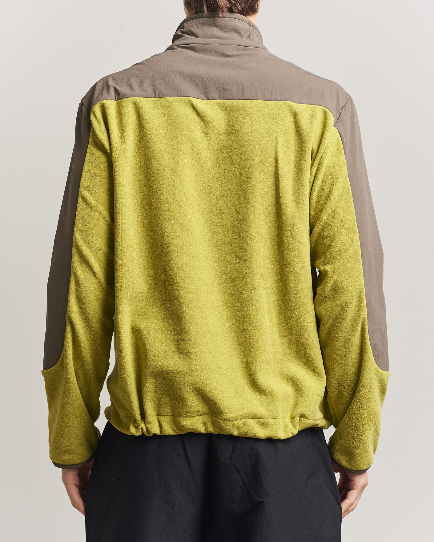 Homme | Pulls Et Tricots | Pas Normal Studios | Off Race Light Fleece Half Zip Moss Green