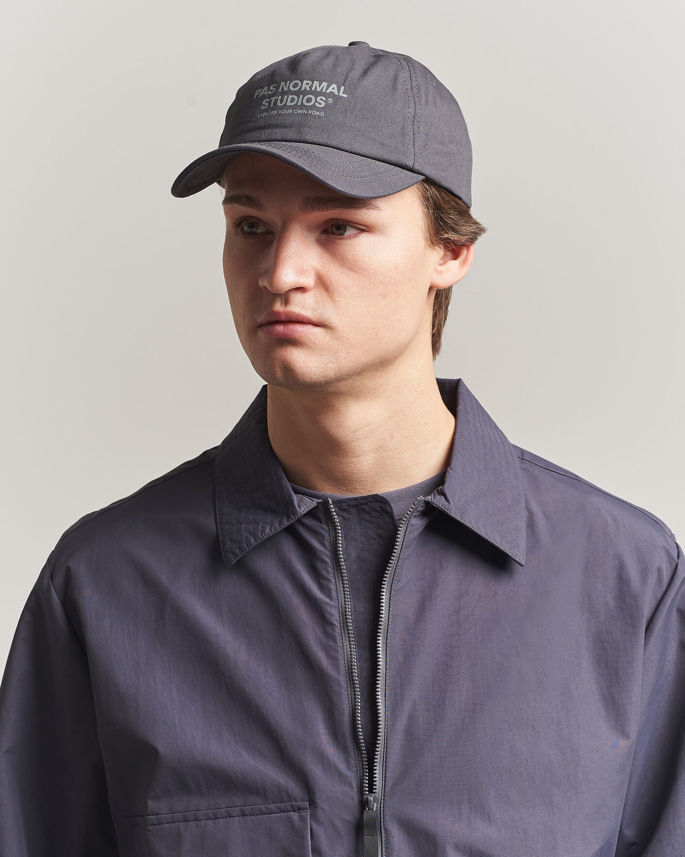 Homme | Bobs Et Casquettes | Pas Normal Studios | Off Race Cotton Cap Dark Navy