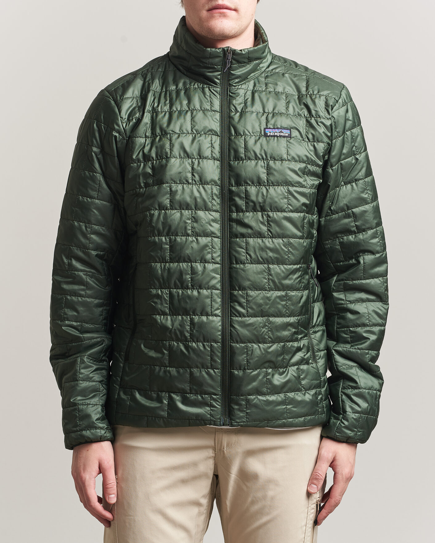 Homme | Manteaux Et Vestes | Patagonia | Nano Puff Jacket Old Growth Green