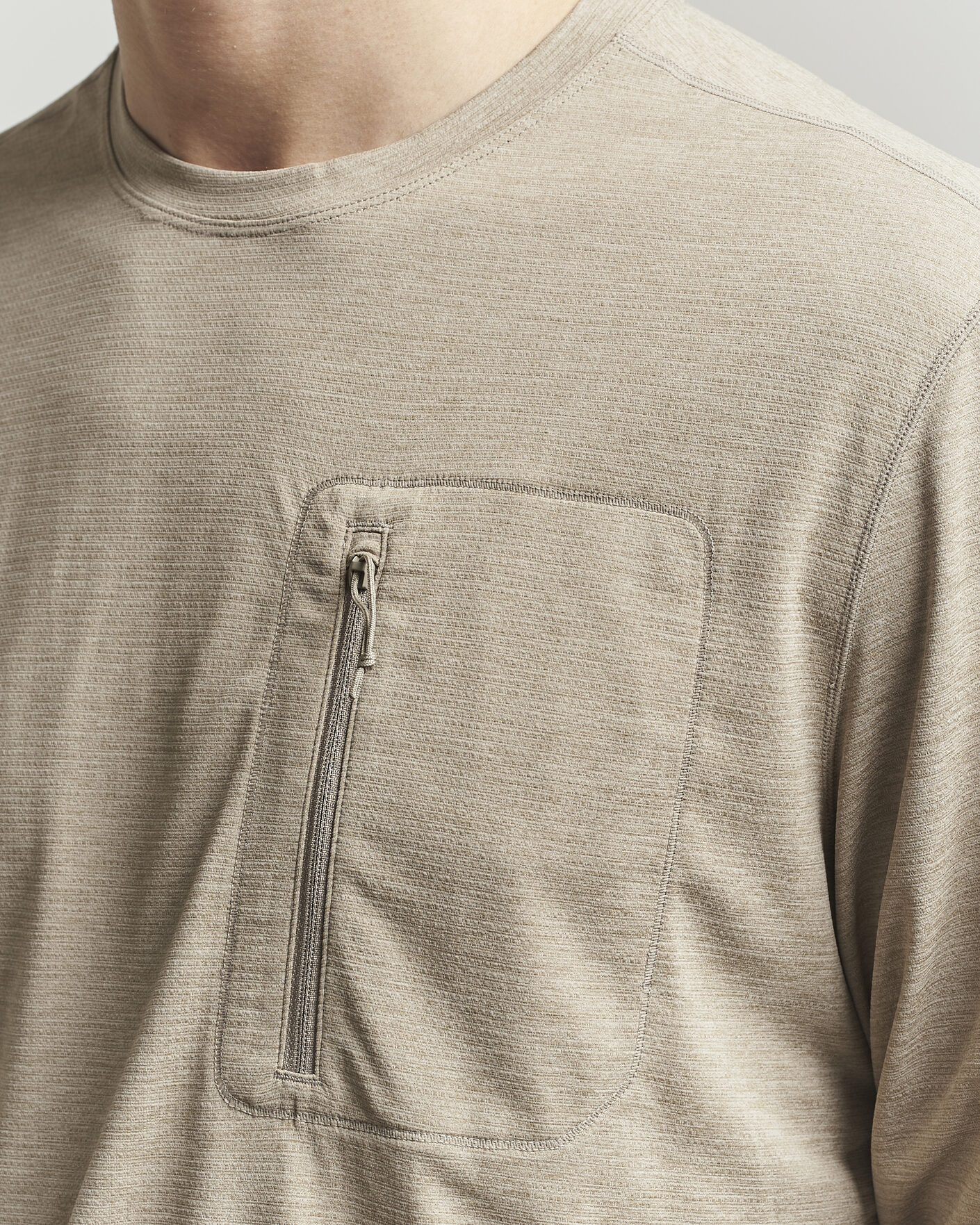 Homme | T-shirts | Patagonia | Cap Cool Long Sleeve Sun Shirt Seabird Grey