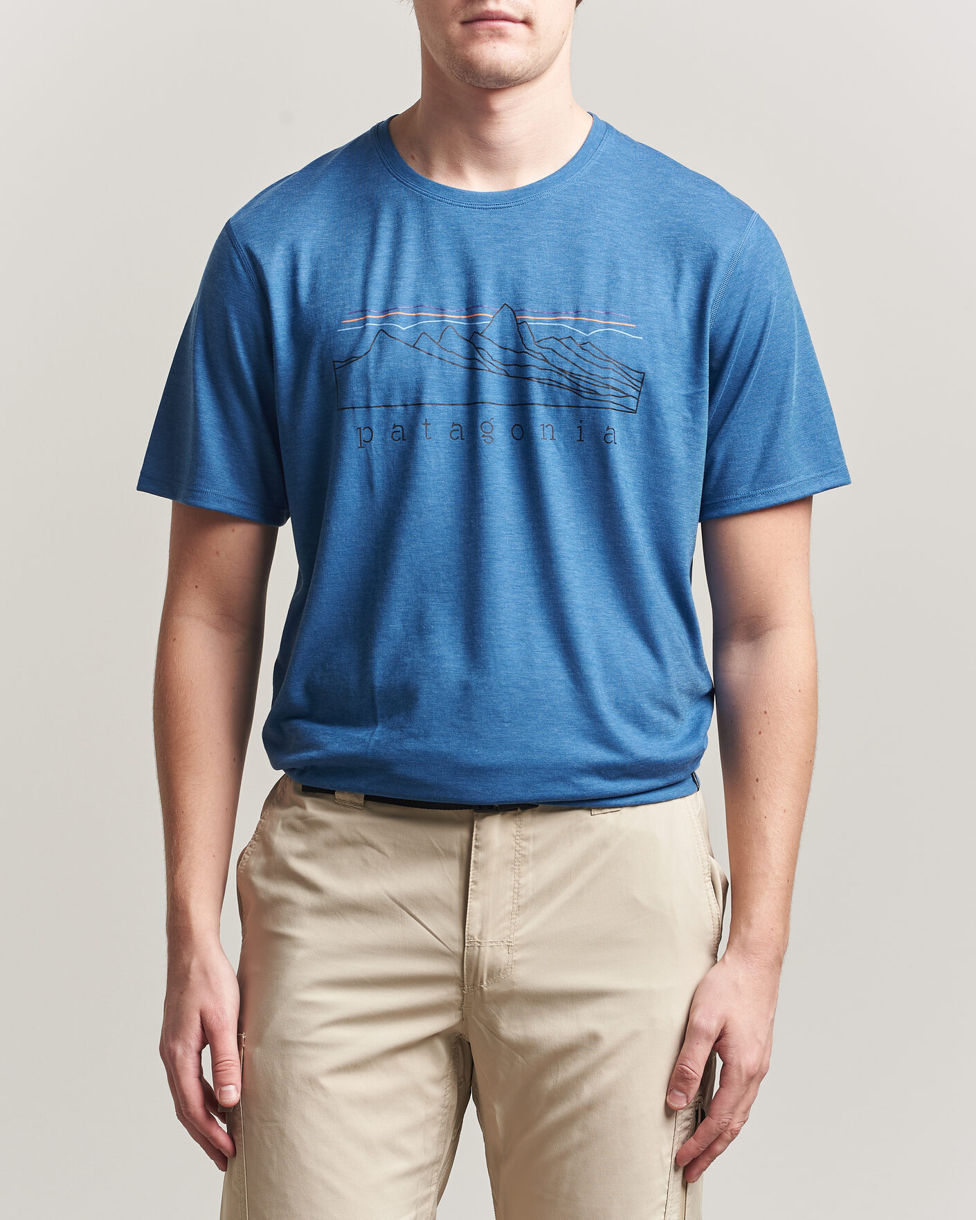 Homme | T-shirts | Patagonia | Cap Cool Trail T-Shirt Aquatic Blue