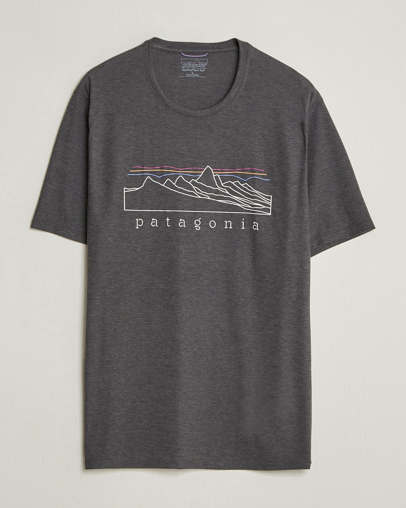 Homme | T-shirts | Patagonia | Cap Cool Trail T-Shirt Ink Black