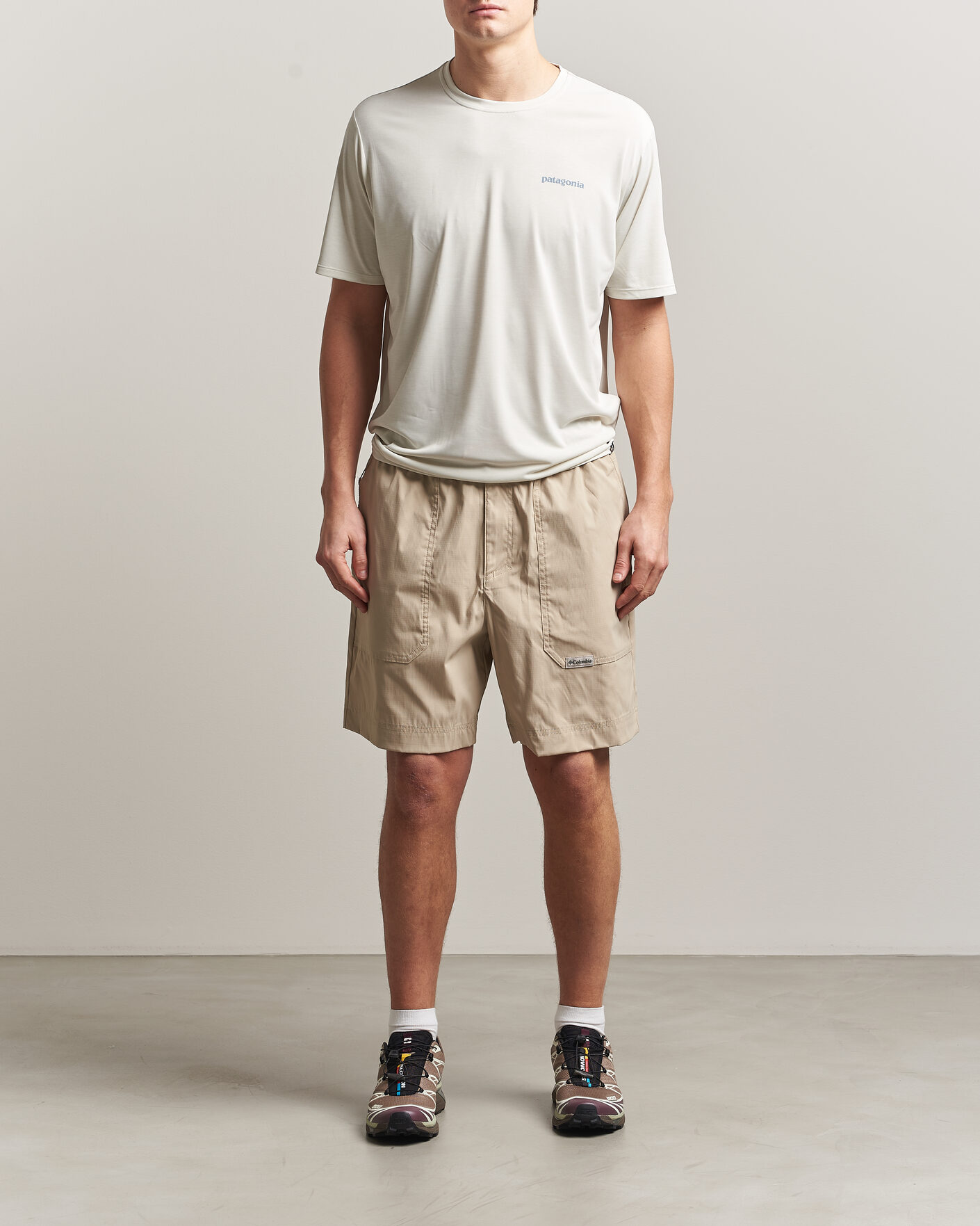 Homme | T-shirts | Patagonia | Cap Cool Daily Logo T-Shirt Dyno White