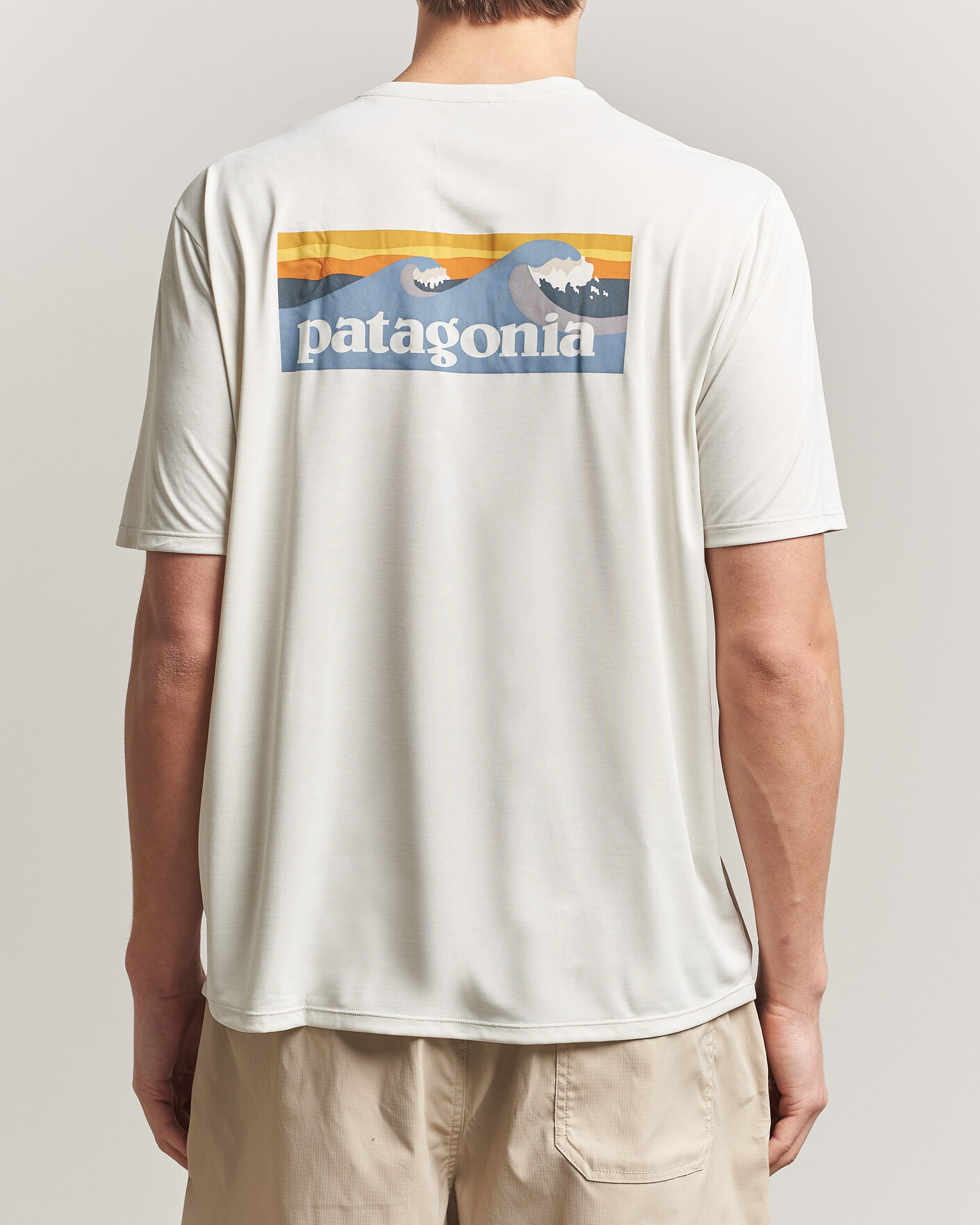 Homme | T-shirts | Patagonia | Cap Cool Daily Logo T-Shirt Dyno White
