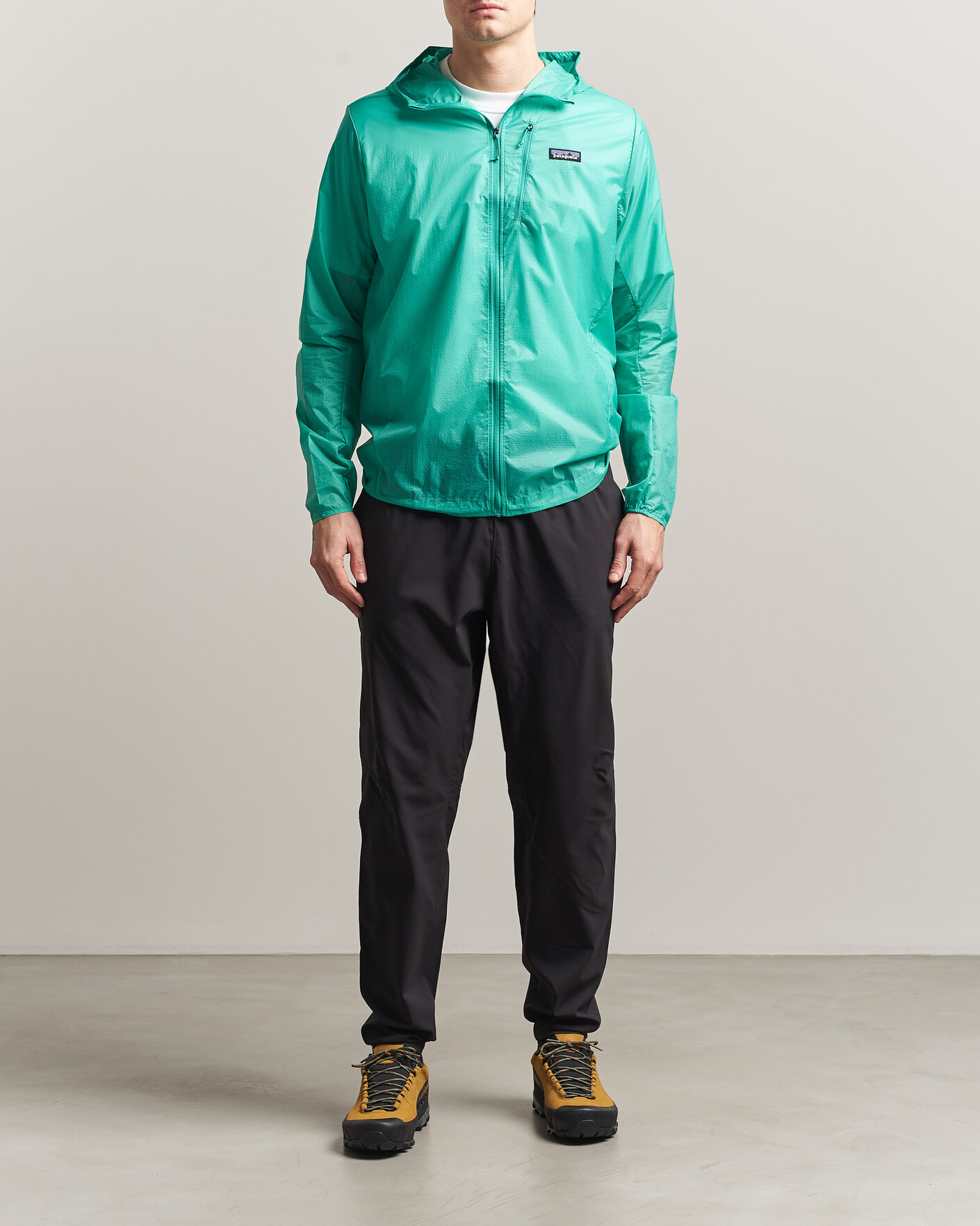 Homme | Manteaux Et Vestes | Patagonia | Houdini Running Jacket Aqua Stone
