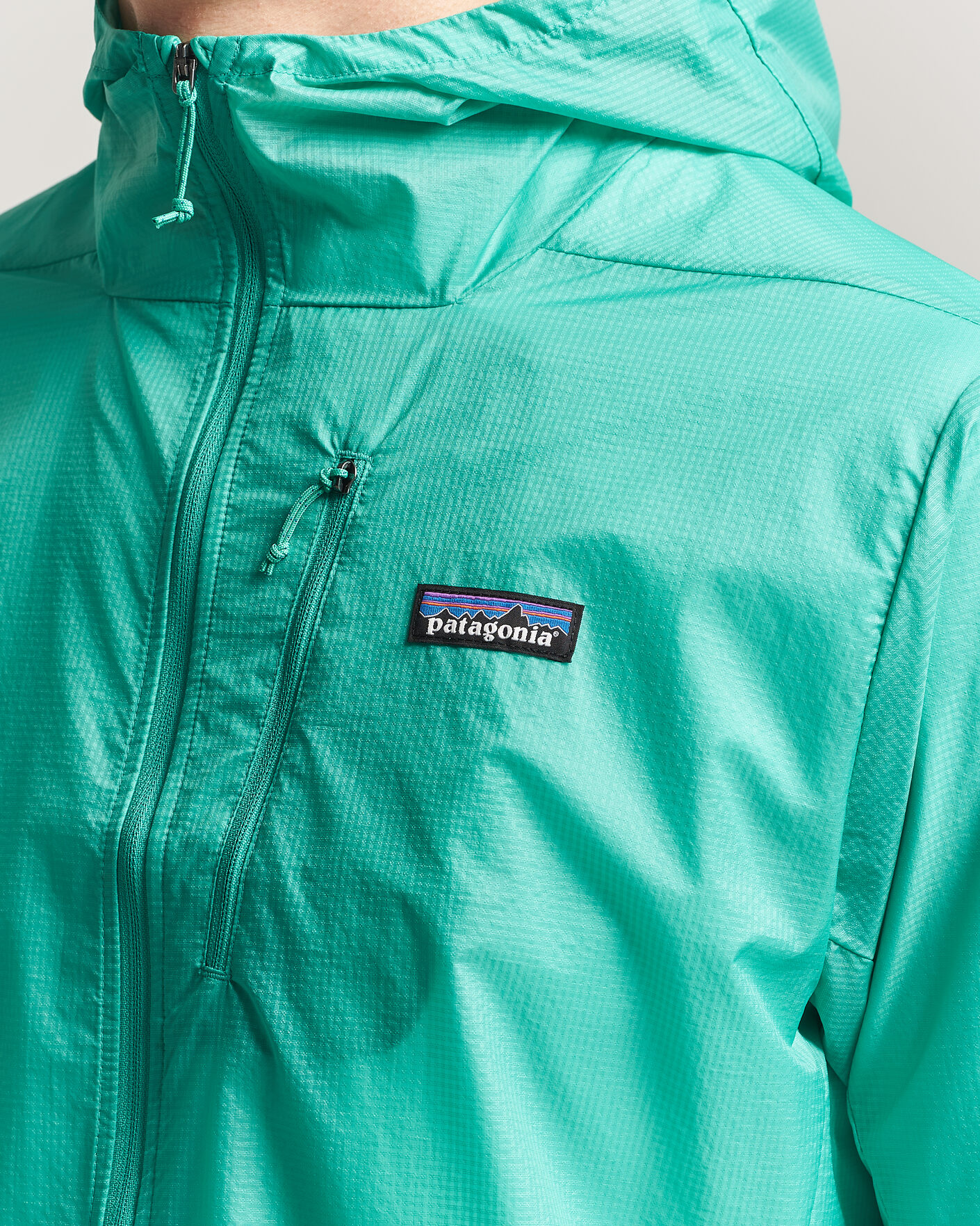 Homme | Manteaux Et Vestes | Patagonia | Houdini Running Jacket Aqua Stone