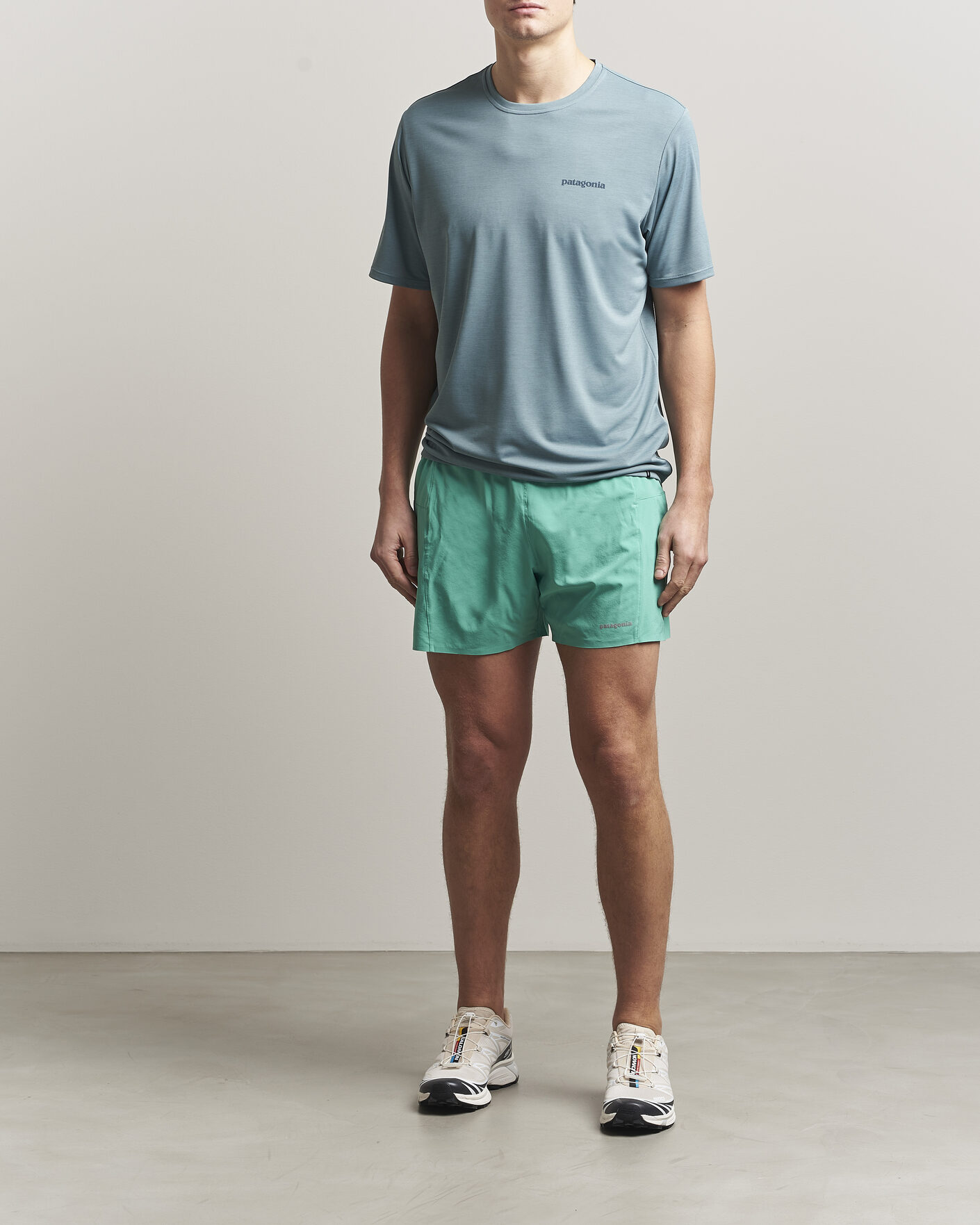 Homme | Shorts | Patagonia | Strider Pro Running Shorts Aqua Stone