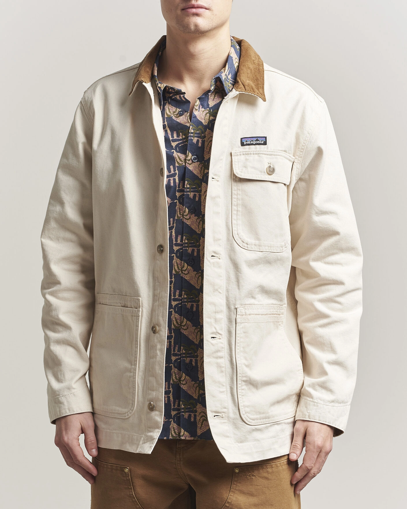 Homme | Manteaux Et Vestes | Patagonia | Point Reyes Cotton Canvas Jacket Undyed Natural
