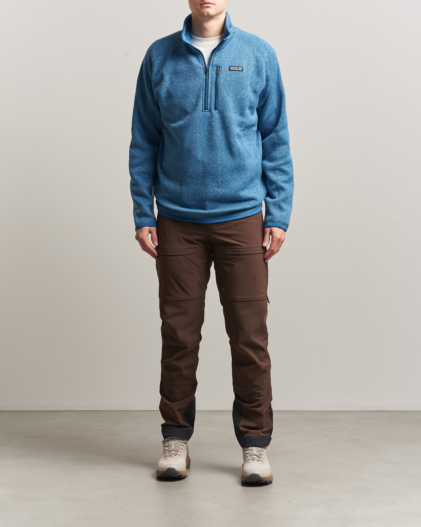 Homme | Pulls Et Tricots | Patagonia | Better Sweater Half Zip Fleece Jacket Aquatic Blue