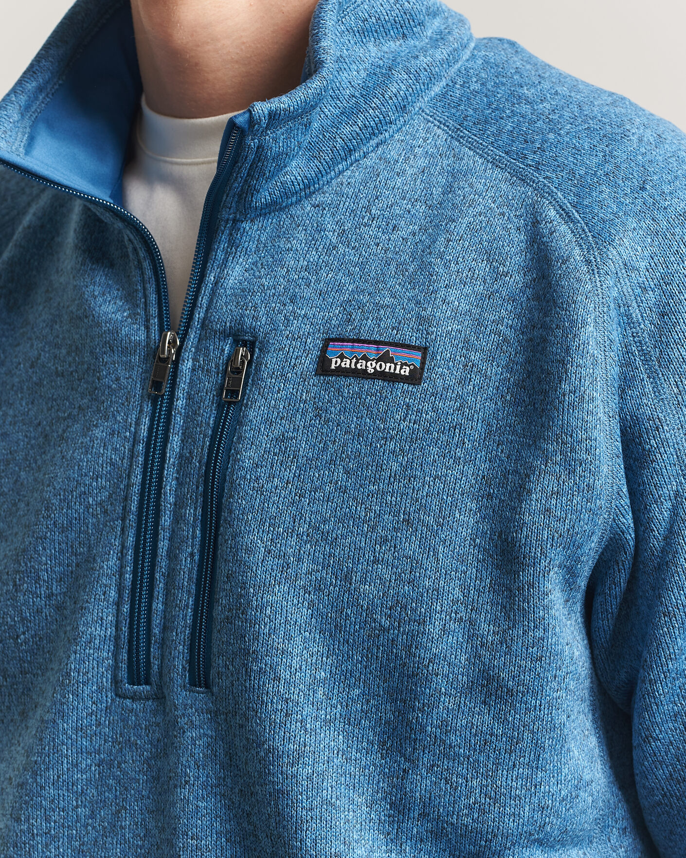 Homme | Pulls Et Tricots | Patagonia | Better Sweater Half Zip Fleece Jacket Aquatic Blue