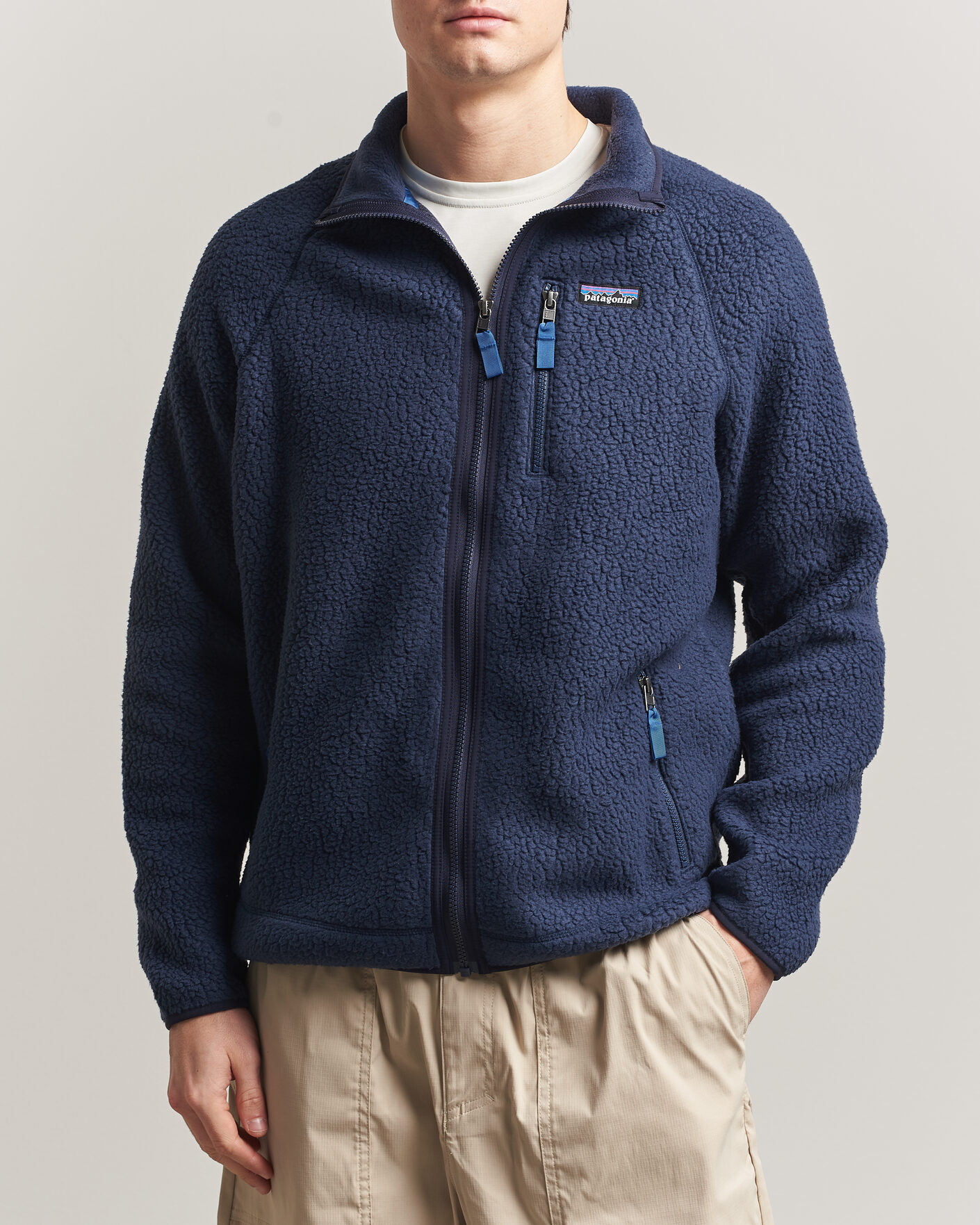 Homme | Pulls Et Tricots | Patagonia | Retro Pile Jacket New Navy