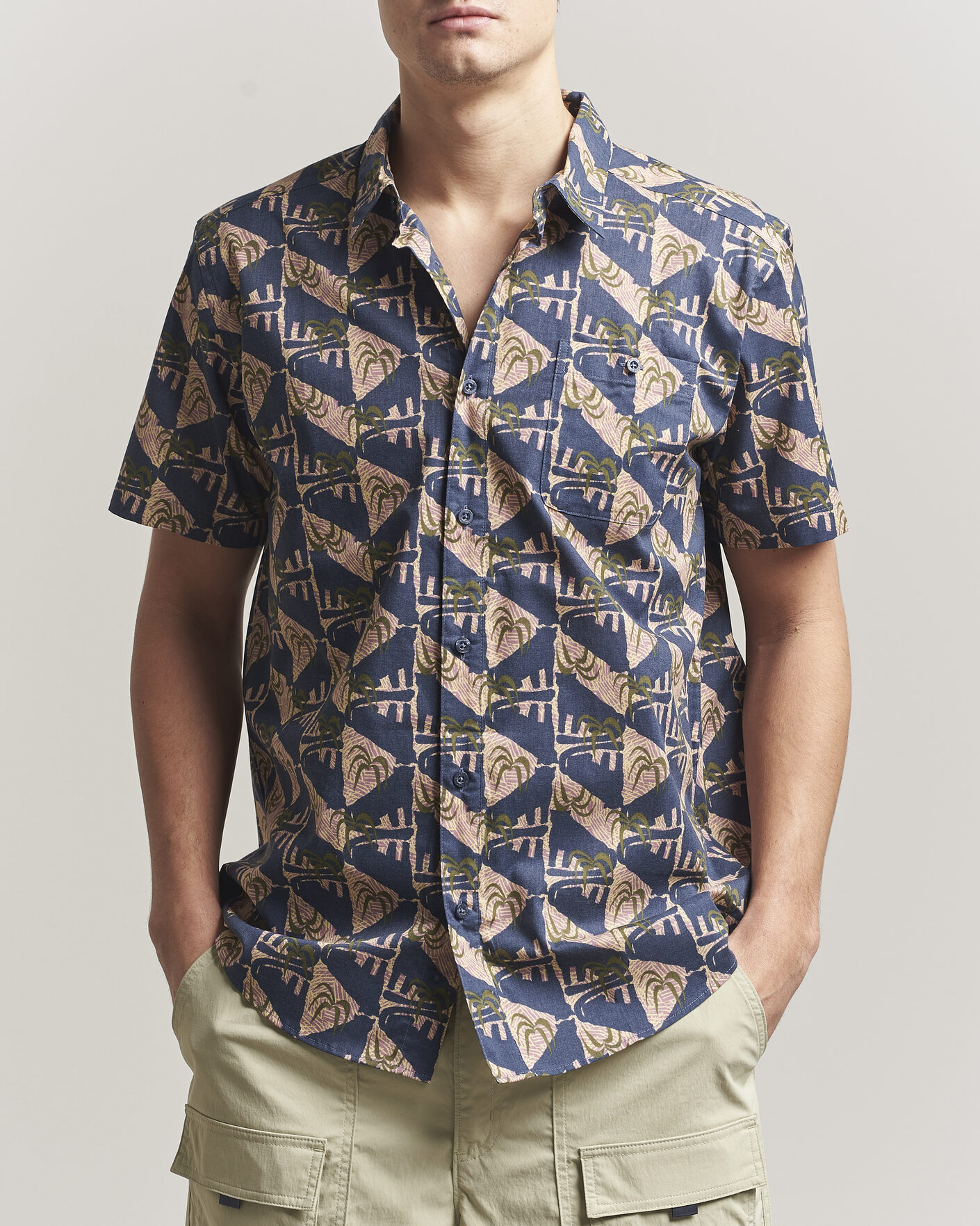 Homme | Chemises | Patagonia | Go To Short Sleeve Shirt Jaguar Geo