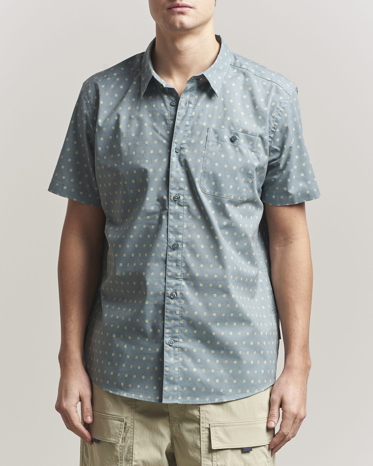 Homme | Chemises | Patagonia | Go To Short Sleeve Shirt Blue Sage