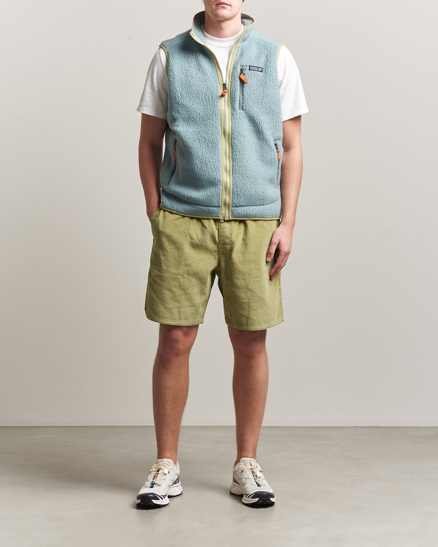Homme | Shorts | Patagonia | Corduroy Volley Shorts Green