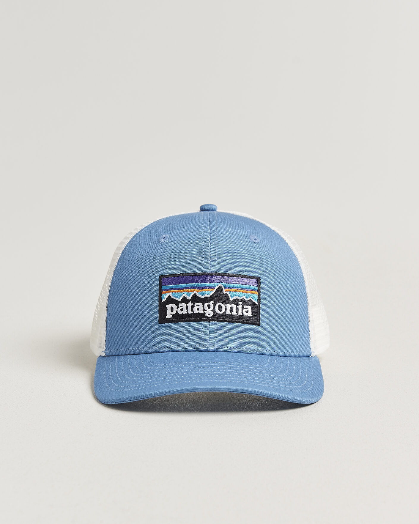 Homme | Bobs Et Casquettes | Patagonia | P-6 Logo Trucker Hat Shore Blue