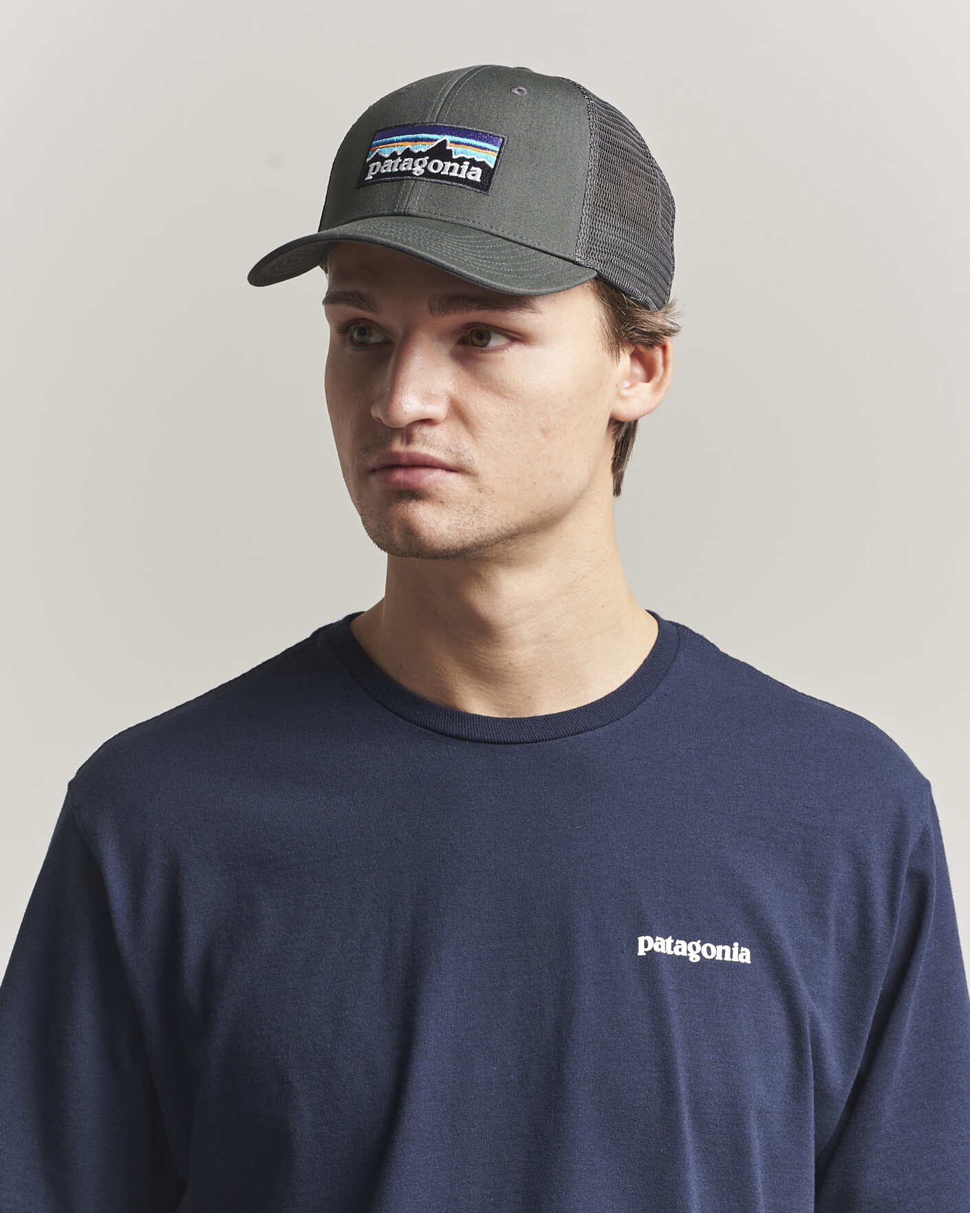 Homme | Bobs Et Casquettes | Patagonia | P-6 Logo LoPro Trucker Hat Forge Grey