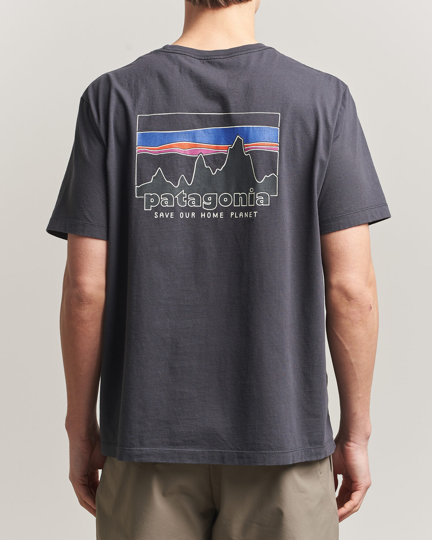 Homme | T-shirts | Patagonia | 73 Skyline Logo T-Shirt Ink Black