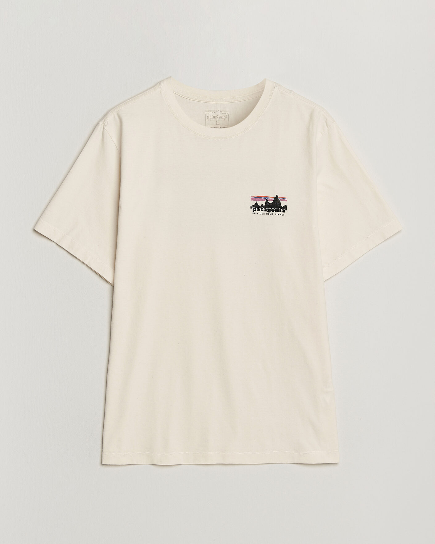 Homme | T-shirts | Patagonia | 73 Skyline Logo T-Shirt Undyed Natural