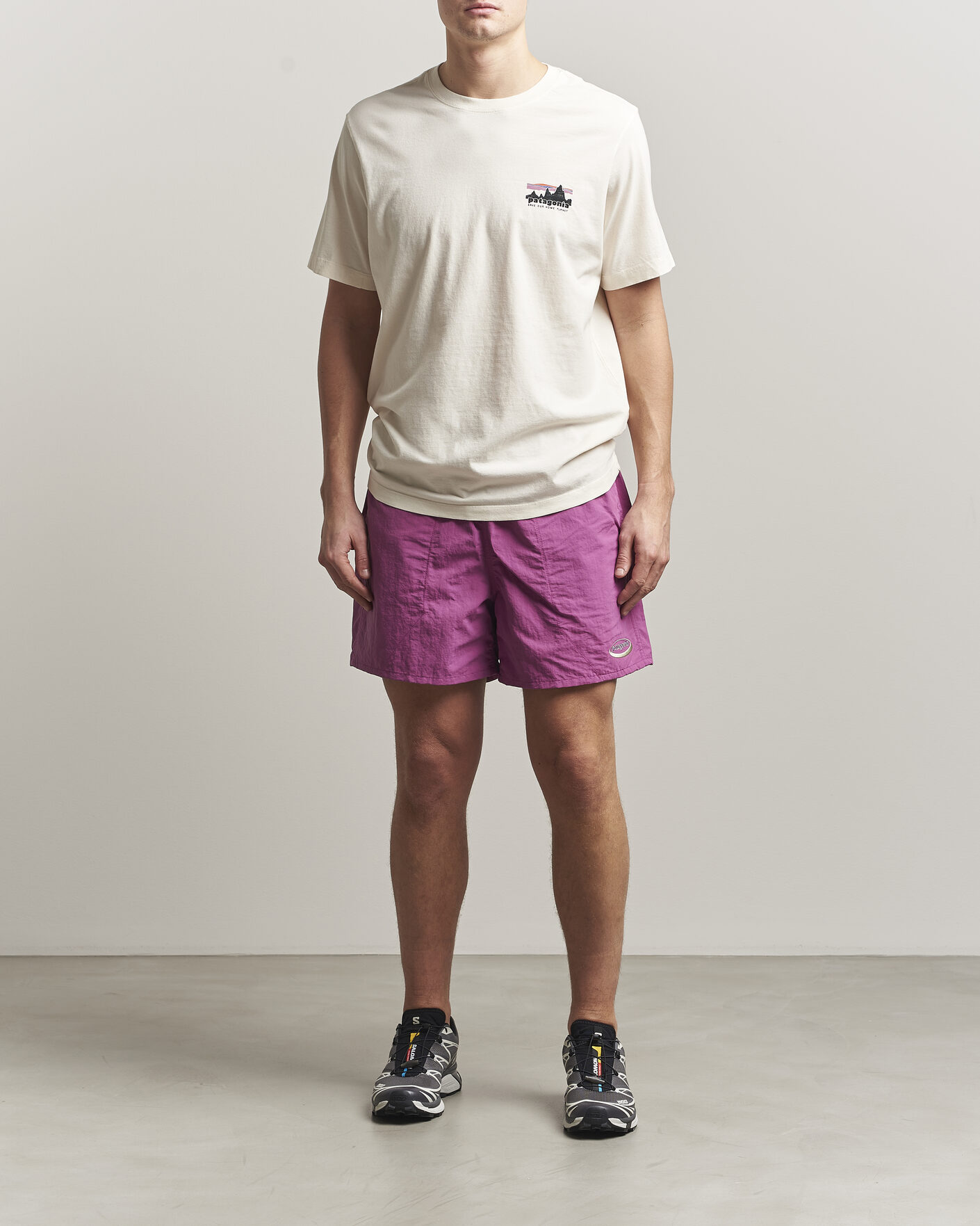 Homme | T-shirts | Patagonia | 73 Skyline Logo T-Shirt Undyed Natural