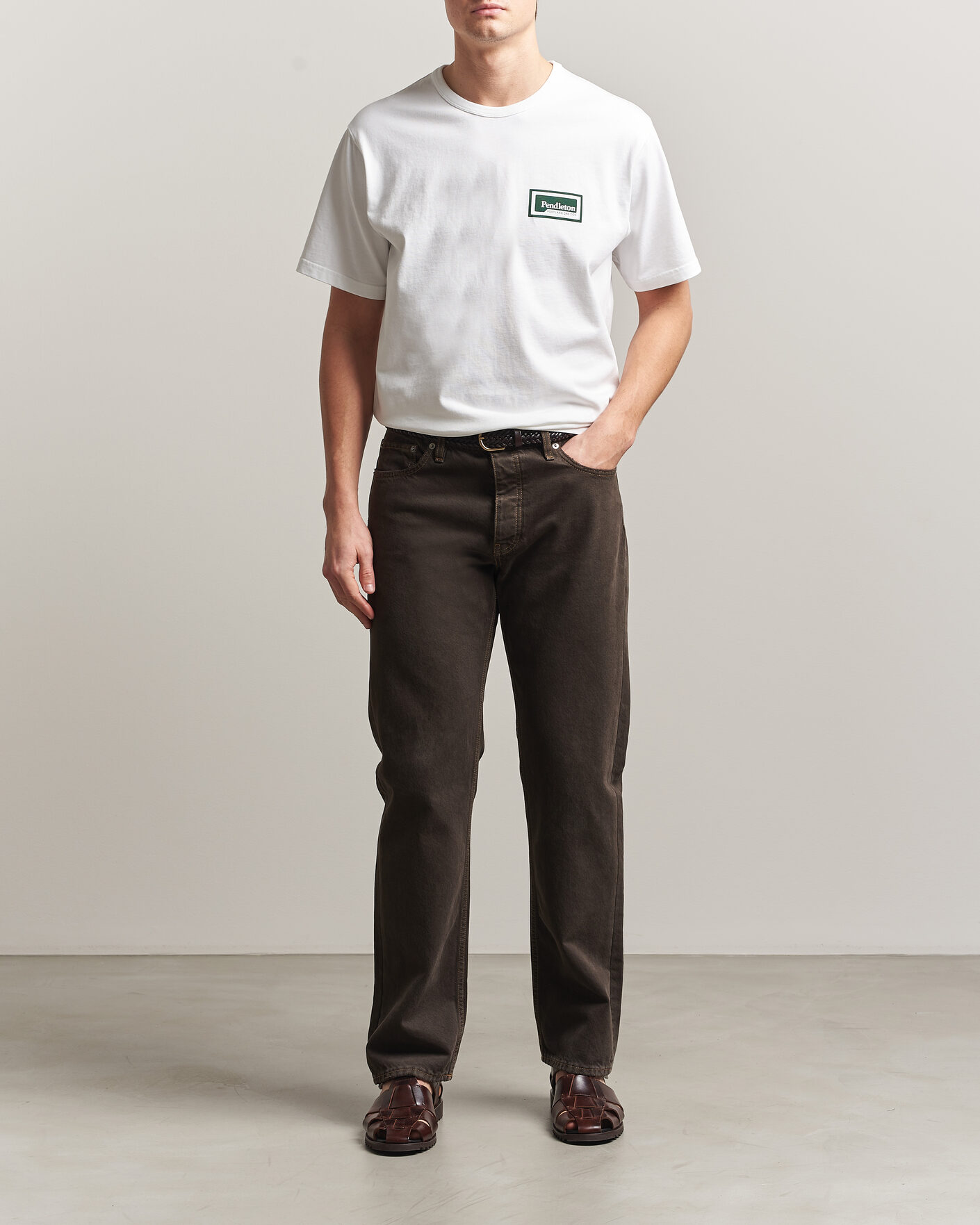 Homme | T-shirts | Pendleton | Patch Graphic Tee White