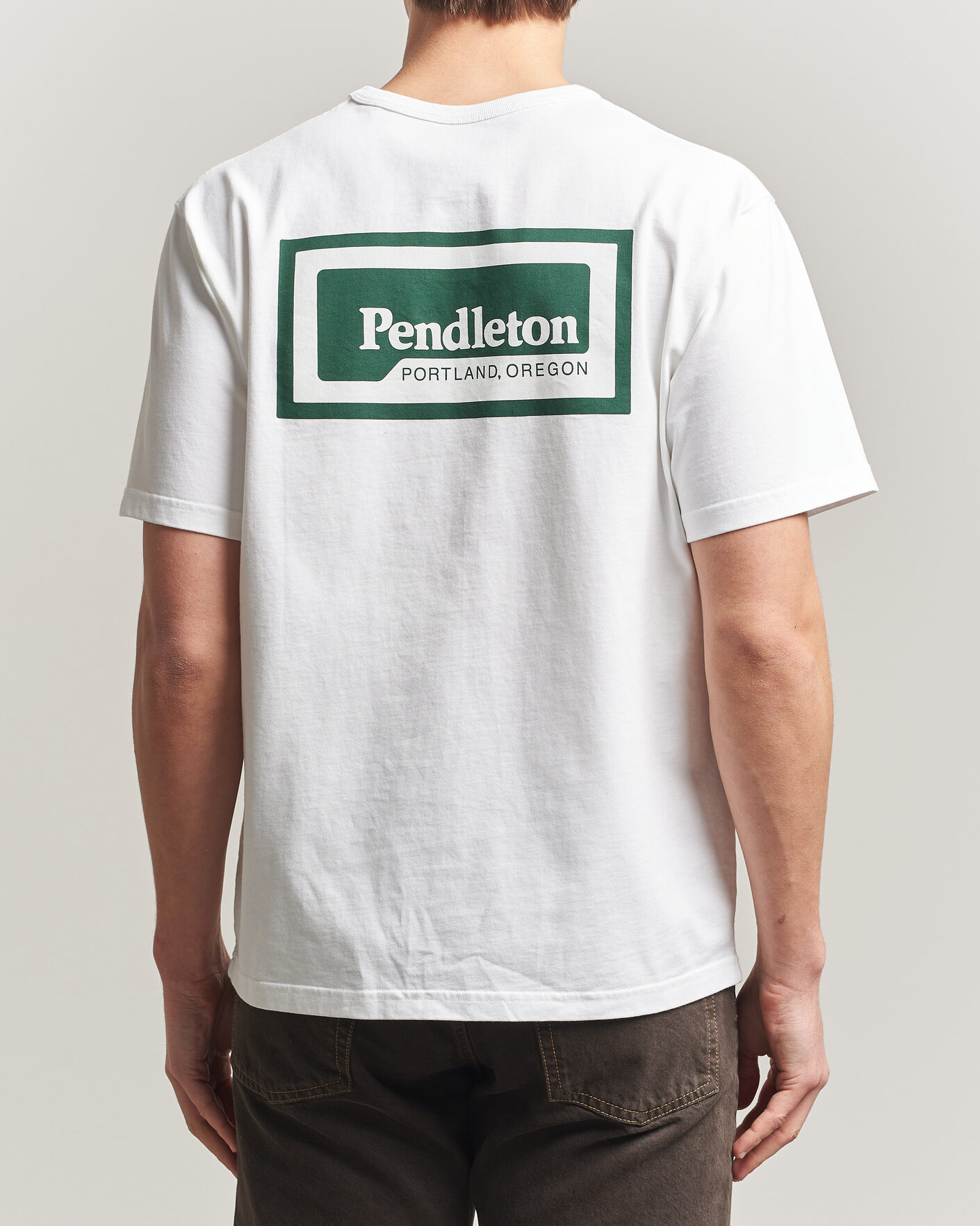 Homme | T-shirts | Pendleton | Patch Graphic Tee White
