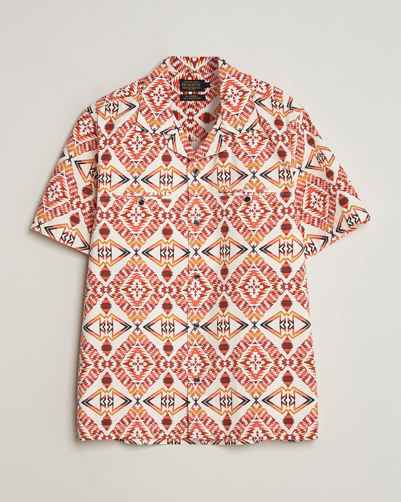 Homme | Chemises | Pendleton | Camp Shirt Thunder Earthquake/Cream