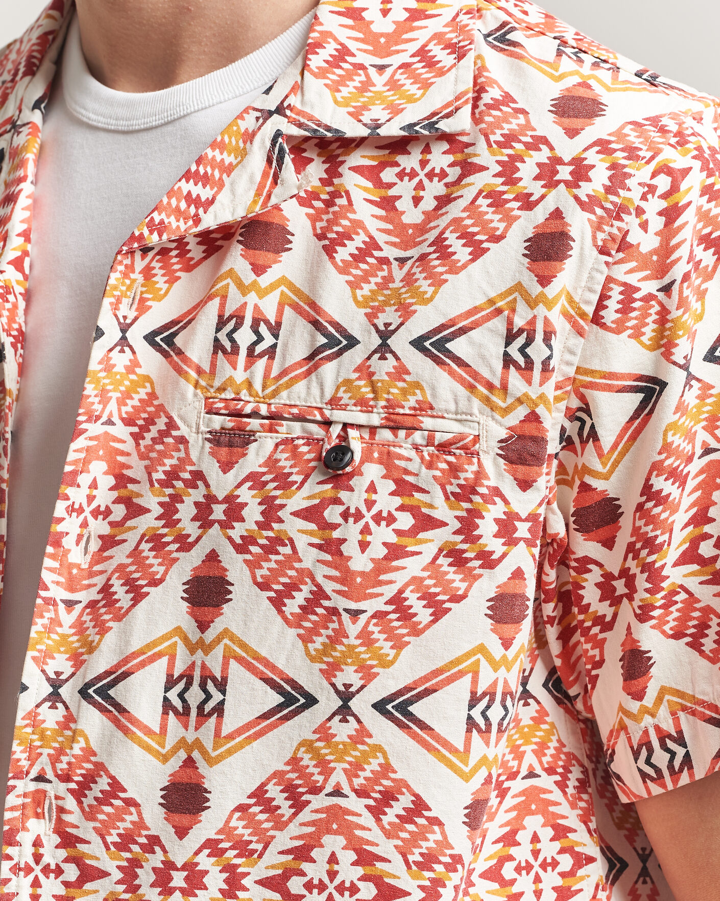 Homme | Chemises | Pendleton | Camp Shirt Thunder Earthquake/Cream