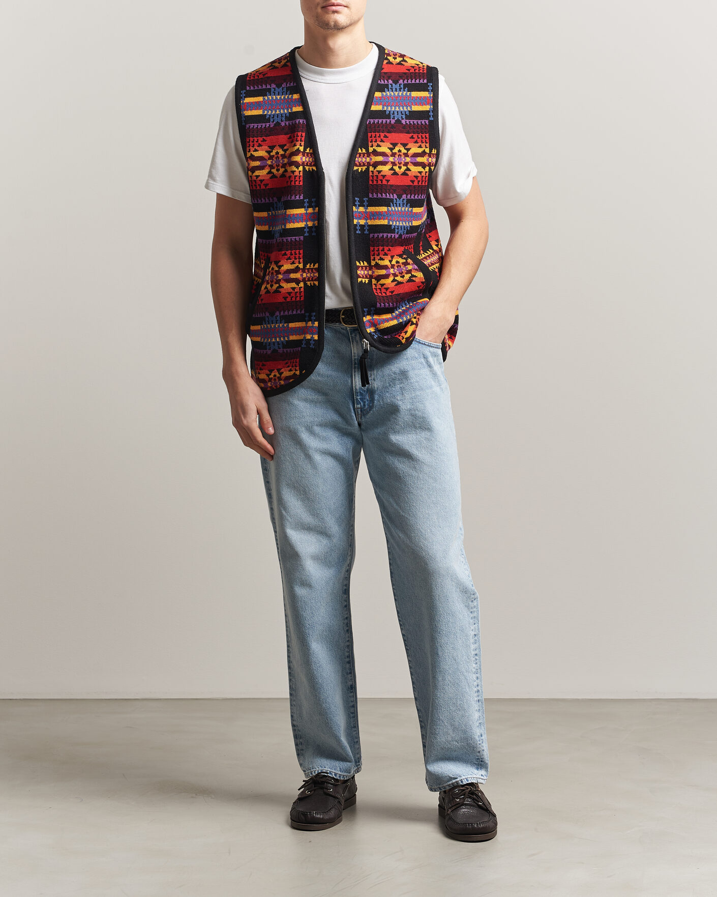 Homme | Pulls Et Tricots | Pendleton | Jacquard Vest Black
