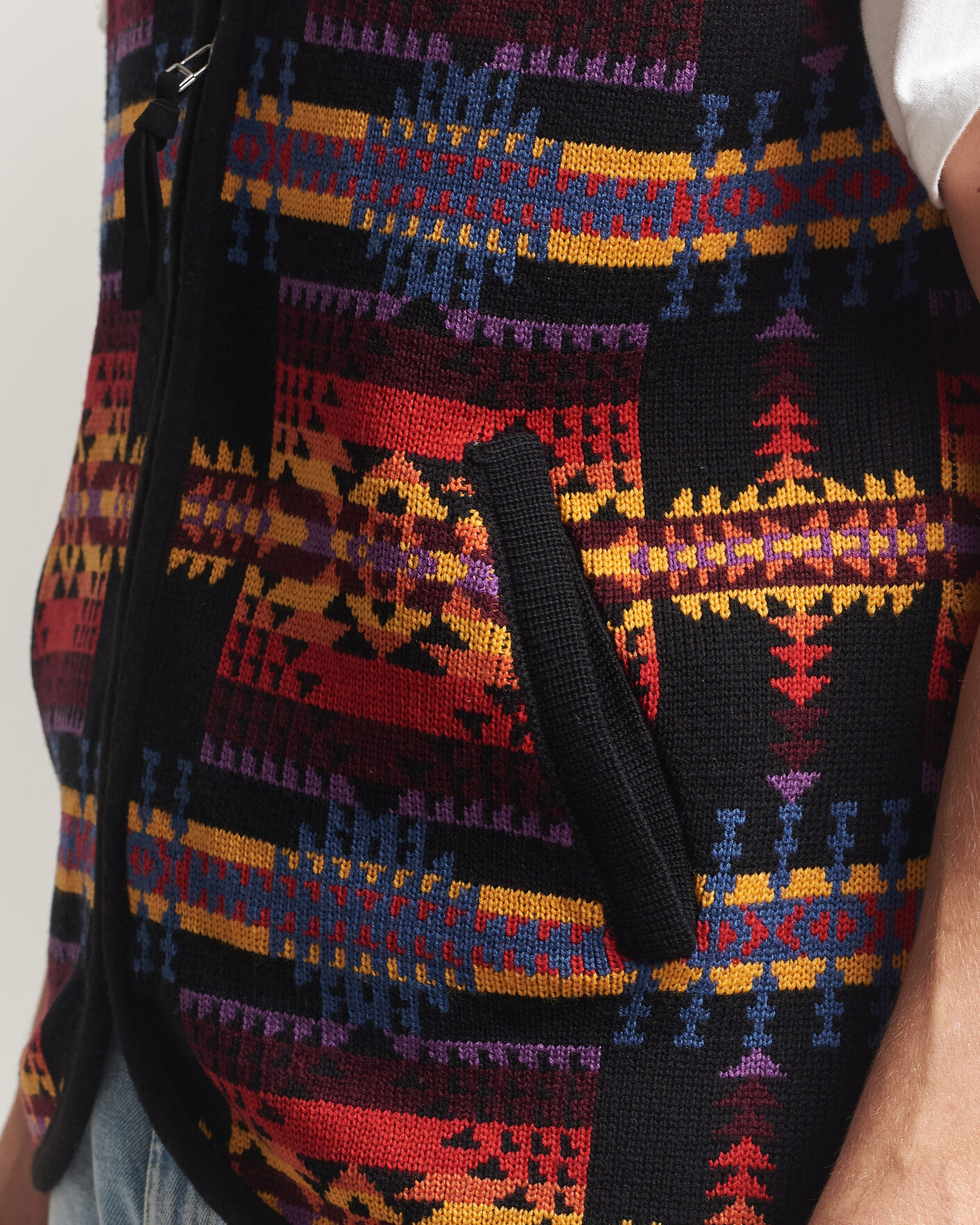 Homme | Pulls Et Tricots | Pendleton | Jacquard Vest Black