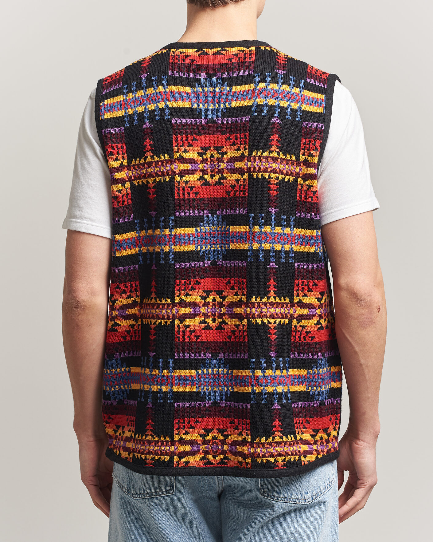 Homme | Pulls Et Tricots | Pendleton | Jacquard Vest Black