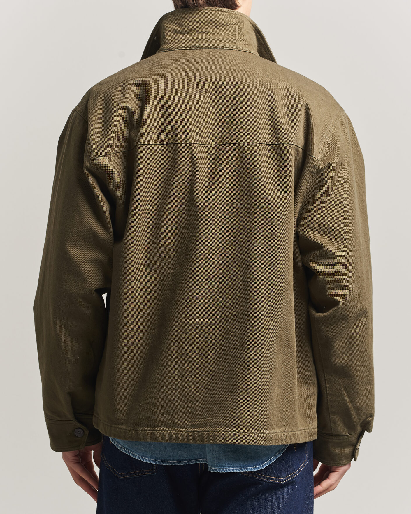 Homme | Manteaux Et Vestes | Pendleton | Blandet Lined Bomber Jacket Sage