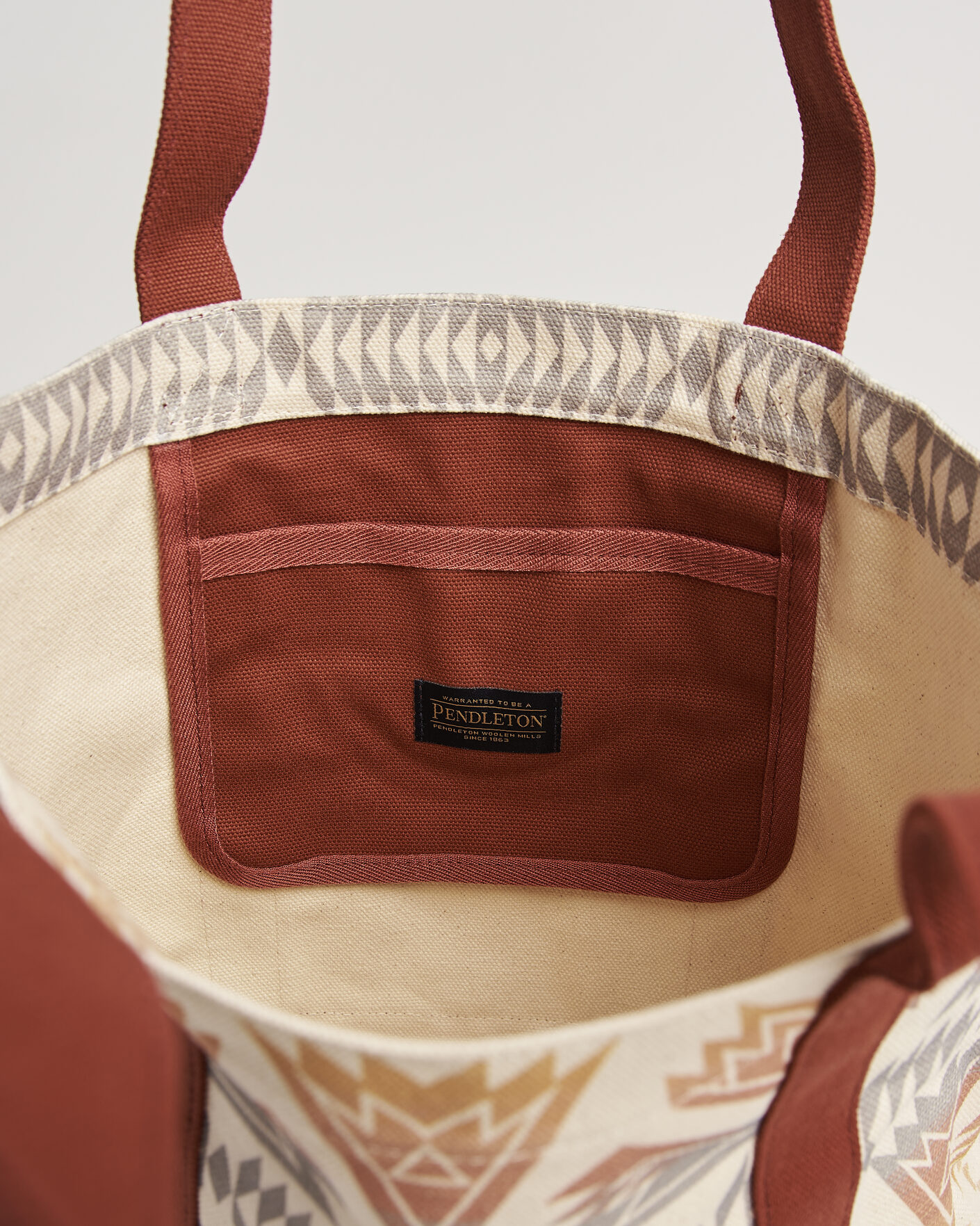 Homme | Sacs | Pendleton | Astoria Canvas Tote Bag Ponderosa Brick