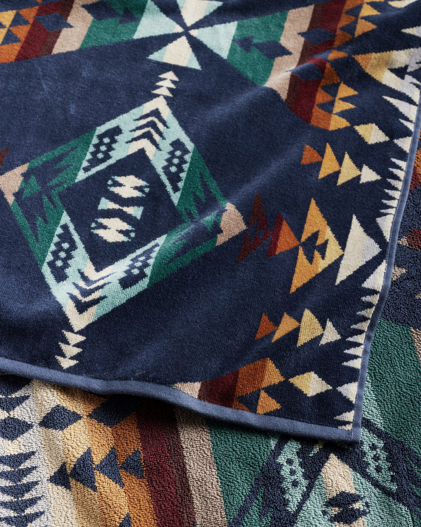 Homme | Tissus | Pendleton | Oversized Jacquard Spa Towel Diamond Peak