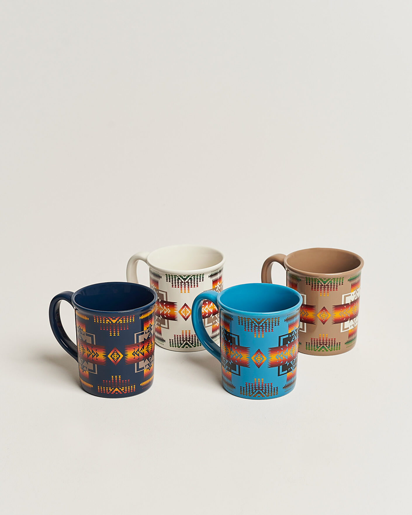 Homme | Pour La Maison | Pendleton | 4-Pack Ceramic Mug Set Chief Joseph