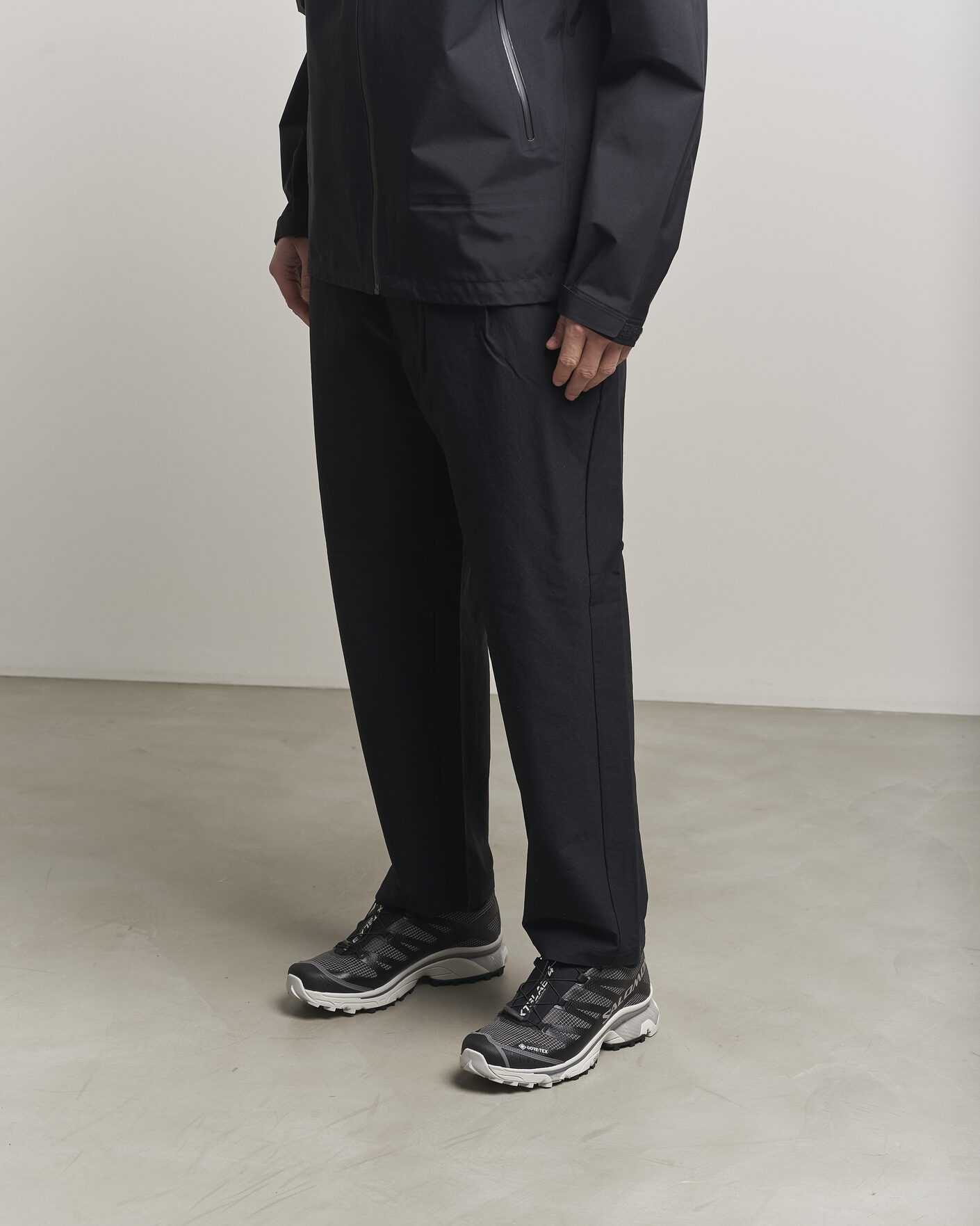 Homme | Chaussures de trail | Salomon | XT-4 GTX Sneakers Black/Lunar Rock