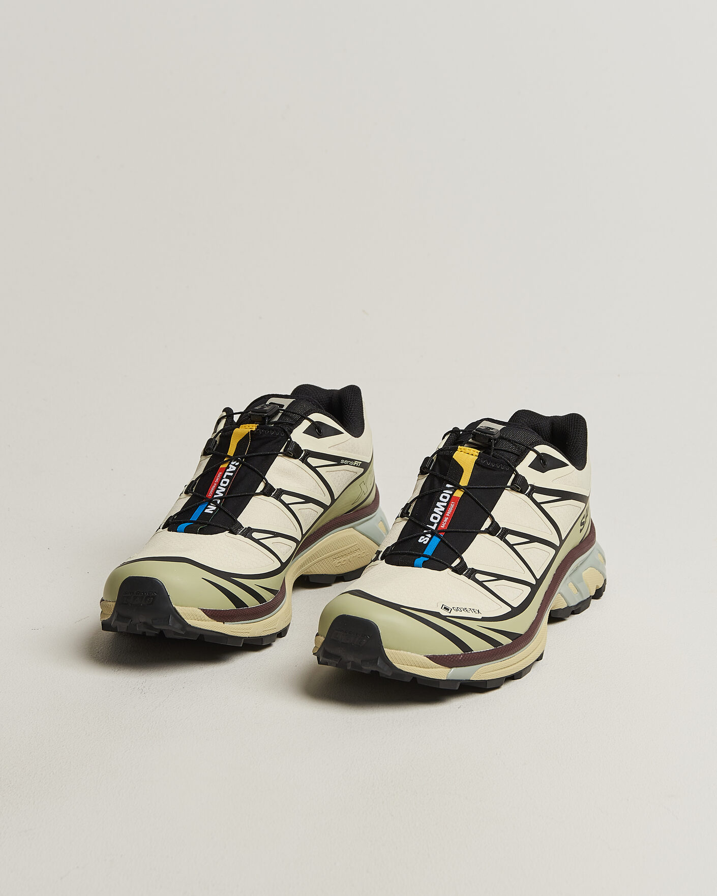 Homme | Chaussures de trail | Salomon | XT-6 GTX Sneakers Aspargus Green/Tea