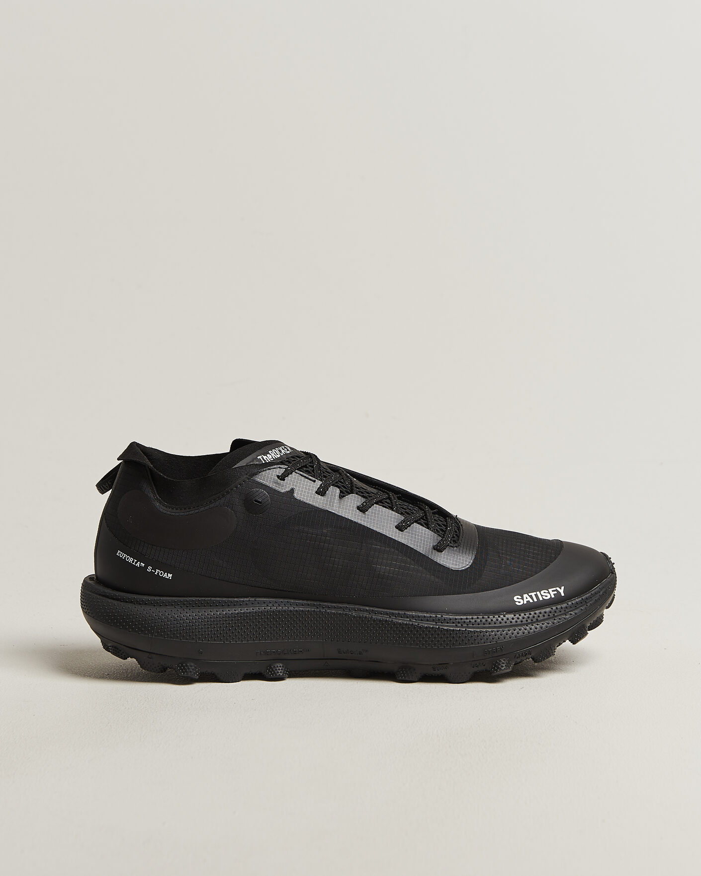 Homme | Chaussures De Running | Satisfy | The Rocker Trail Shoes Jet Black