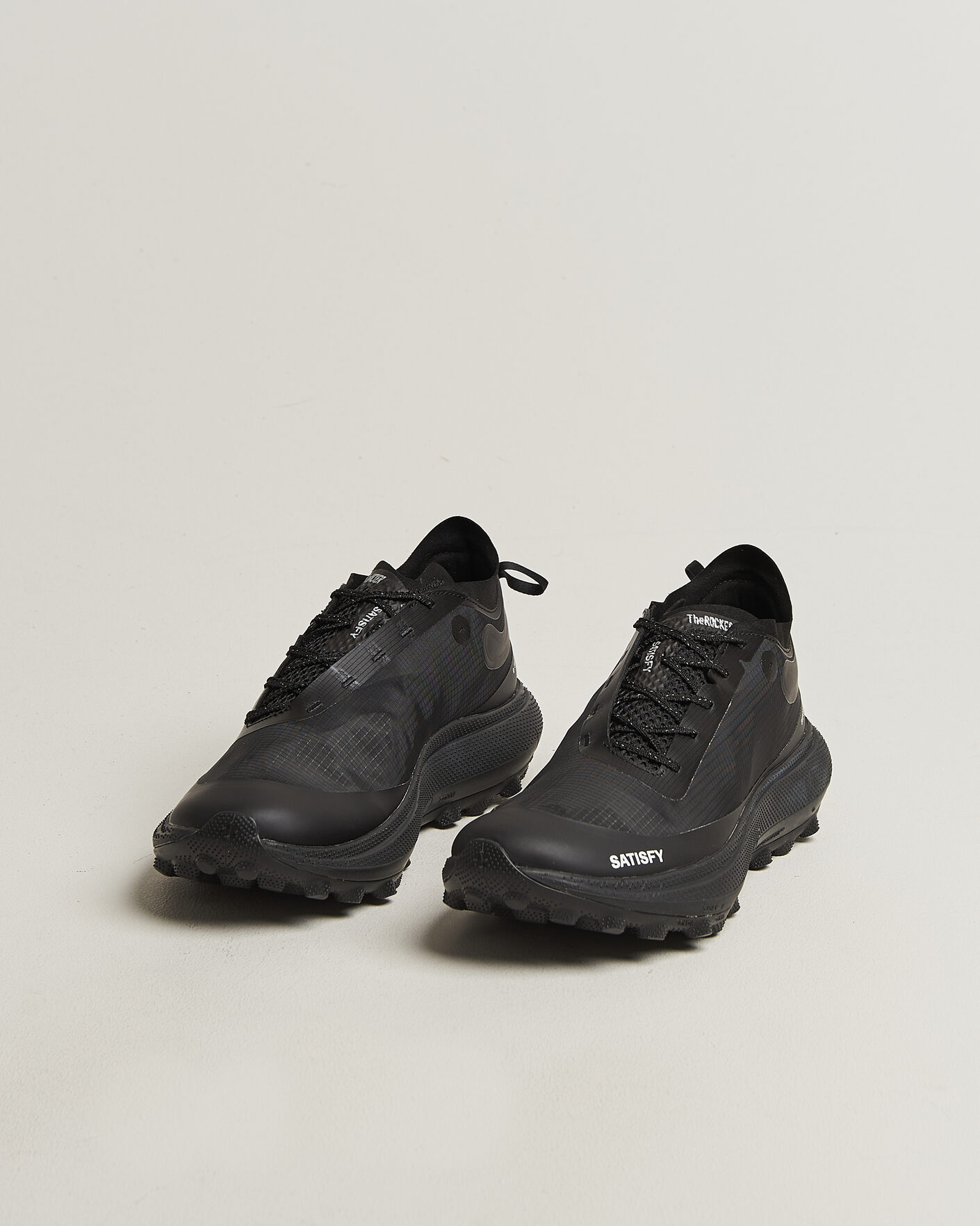 Homme | Chaussures De Running | Satisfy | The Rocker Trail Shoes Jet Black