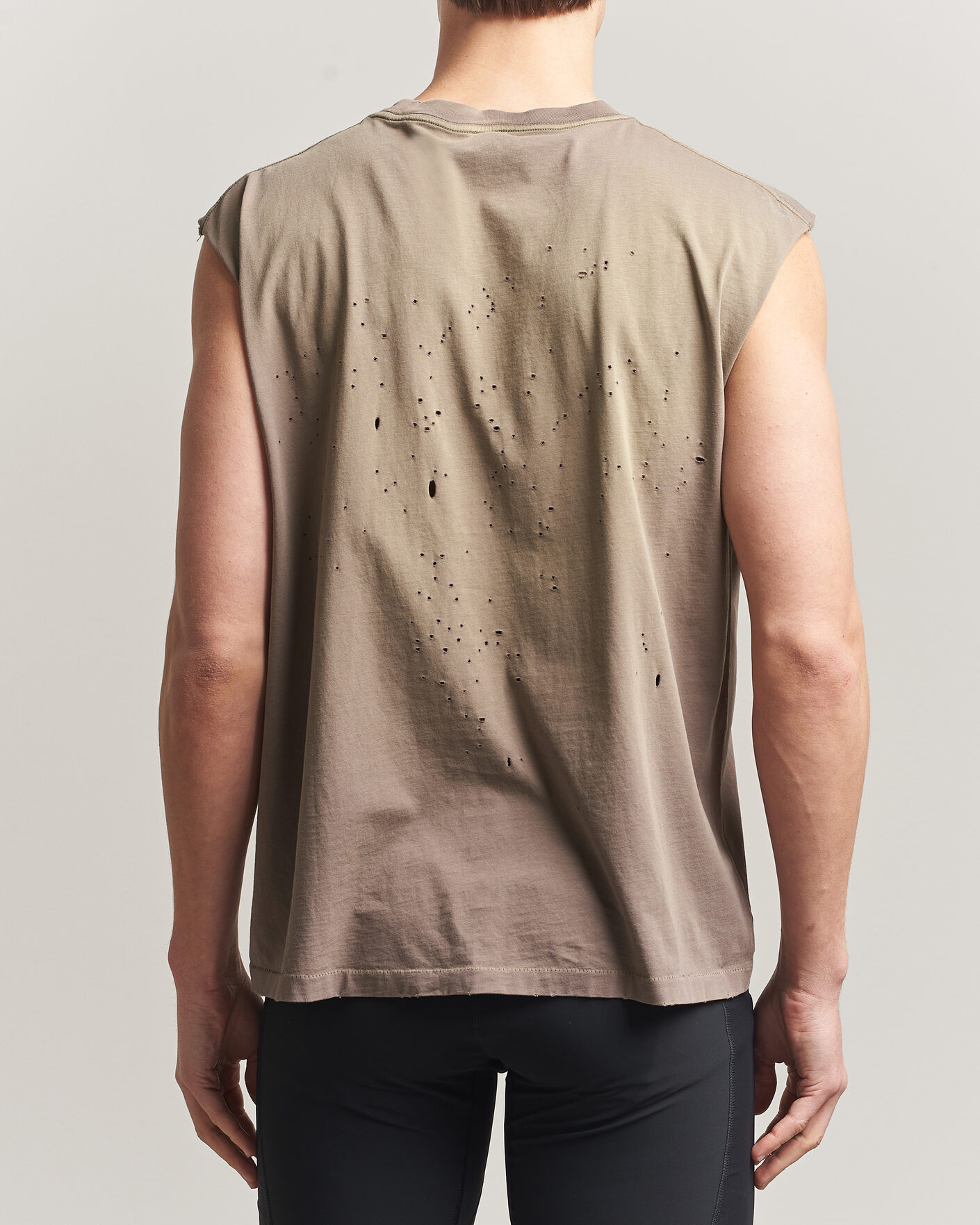 Homme | T-shirts | Satisfy | MothTech Muscle Tee Sun Bleached Falcon