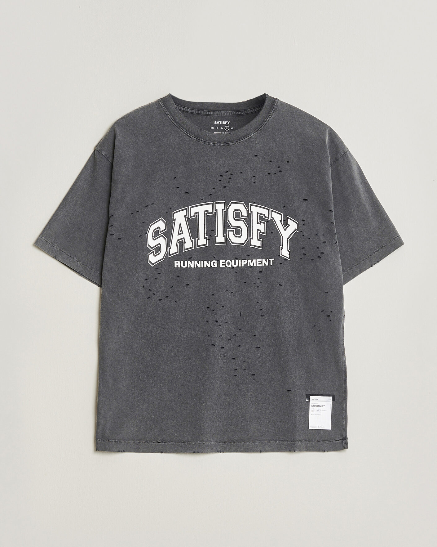 Homme | T-shirts | Satisfy | MothTech T-Shirt Aged Black