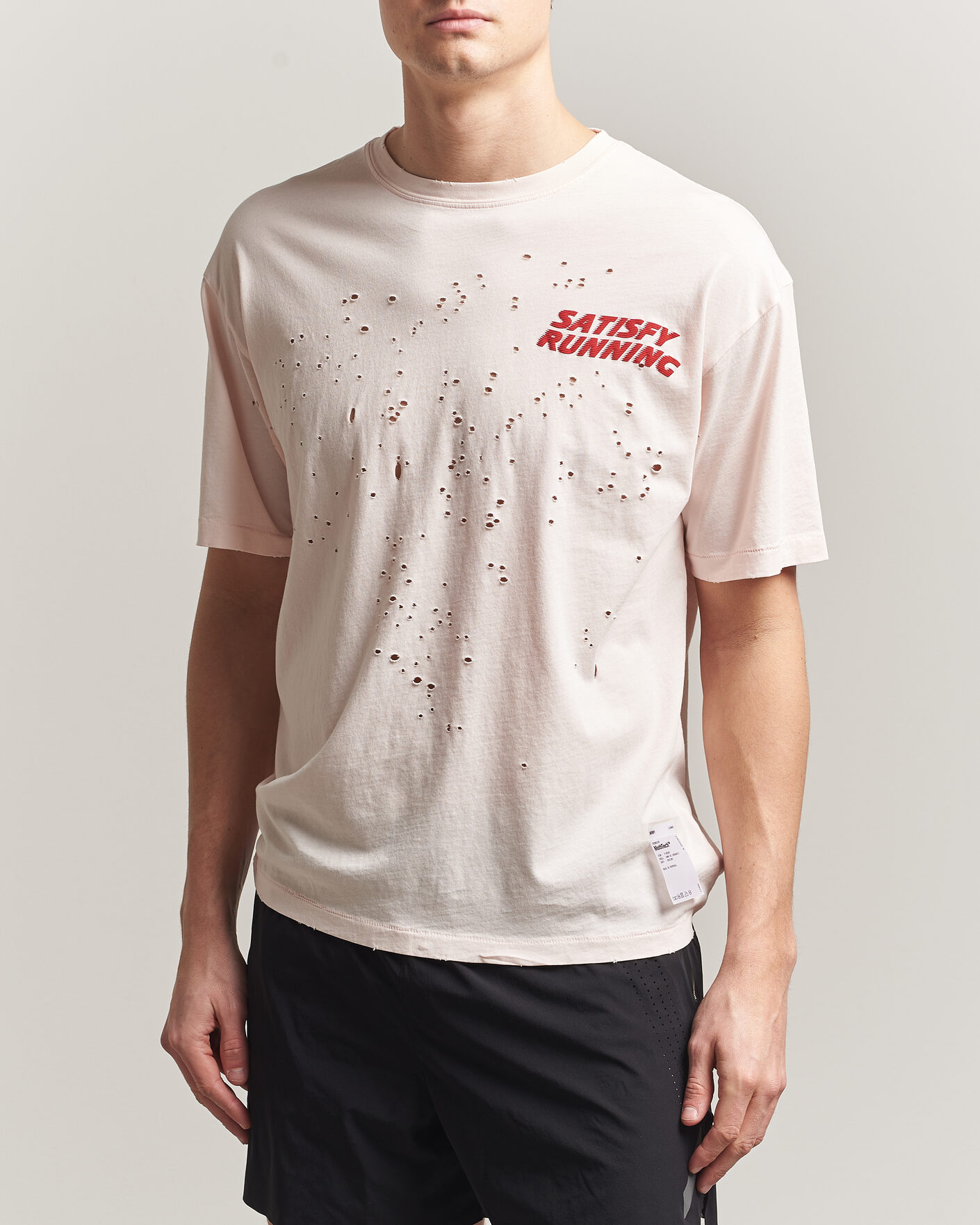 Homme | T-shirts | Satisfy | MothTech T-Shirt Sun Bleached Rosewater